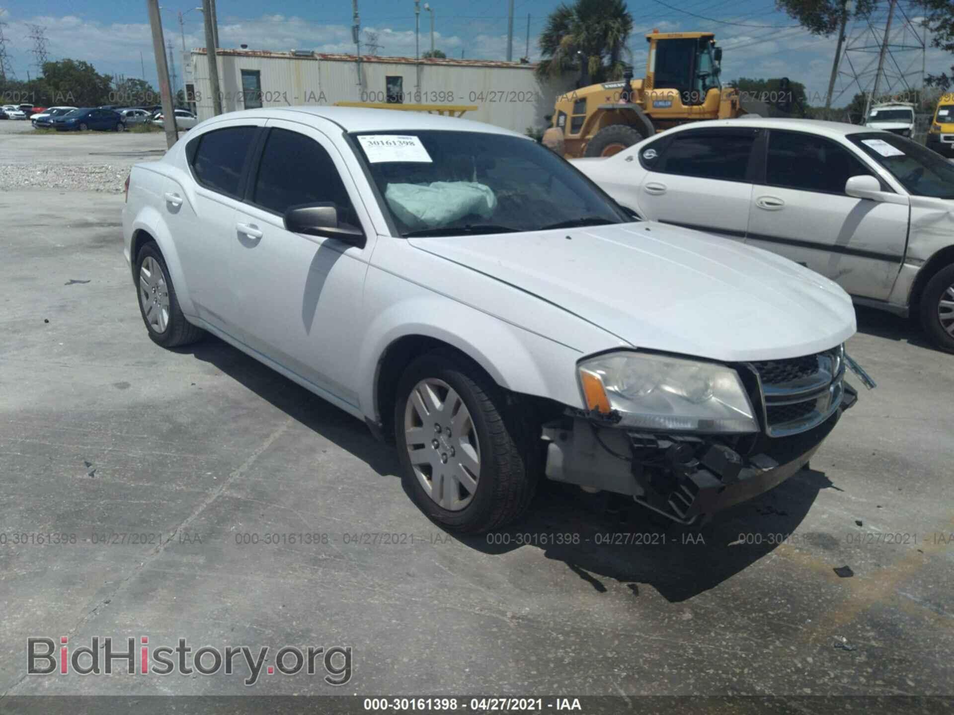Фотография 1C3CDZAB2DN729989 - DODGE AVENGER 2013