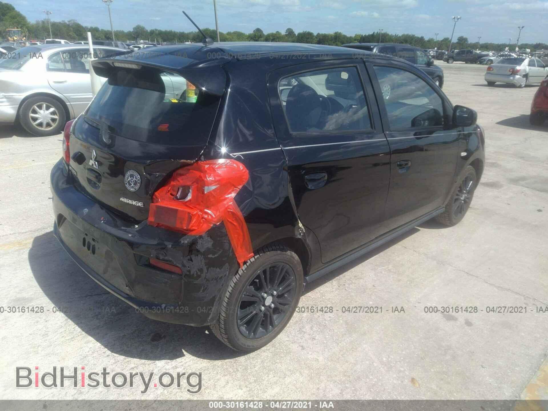 2019 MITSUBISHI MIRAGE - VIN: ML32A3HJ9KH001188 - Фото 4