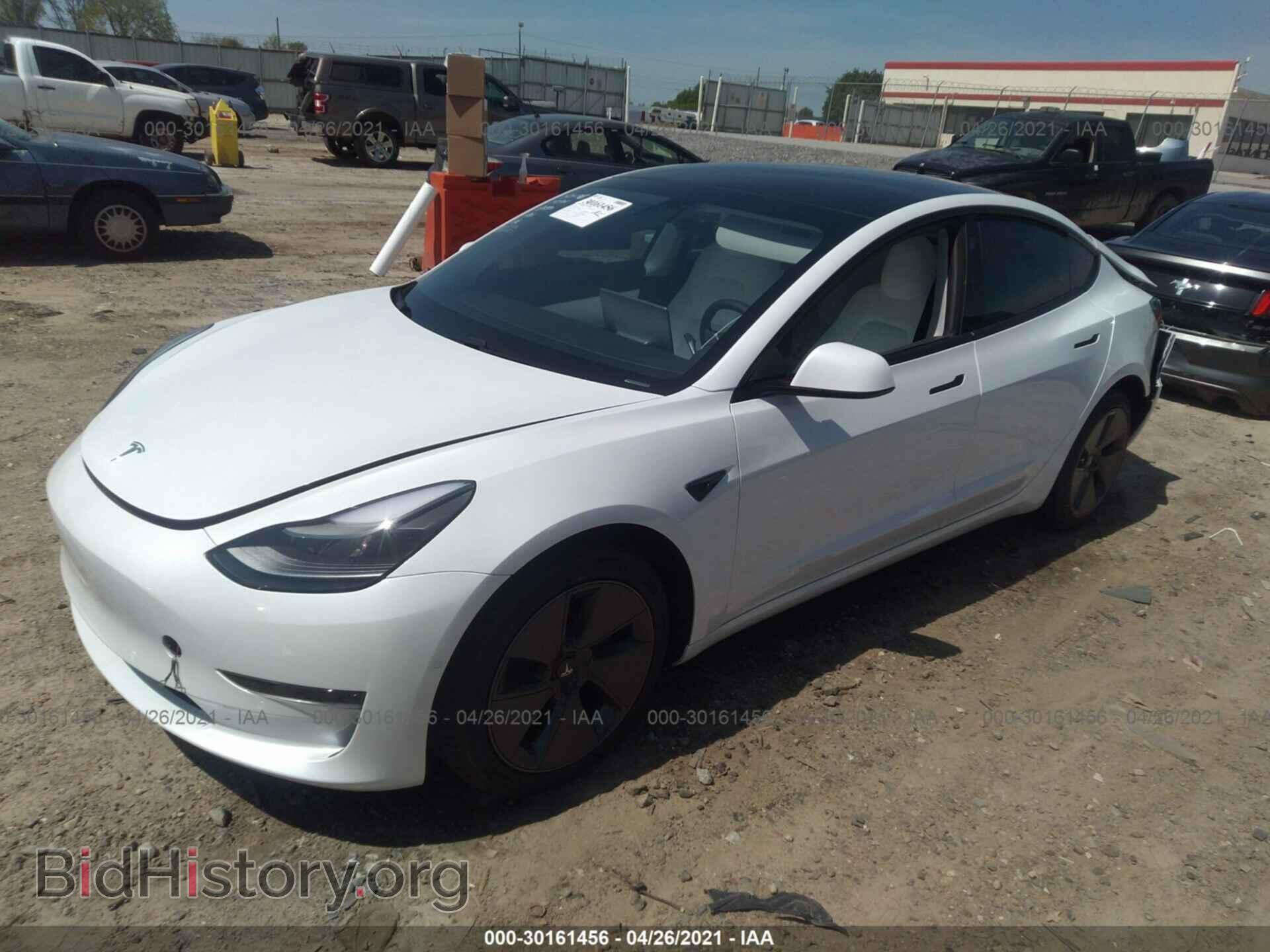 2021 TESLA MODEL 3 - VIN: 5YJ3E1EA0MF908543 - Photo 2