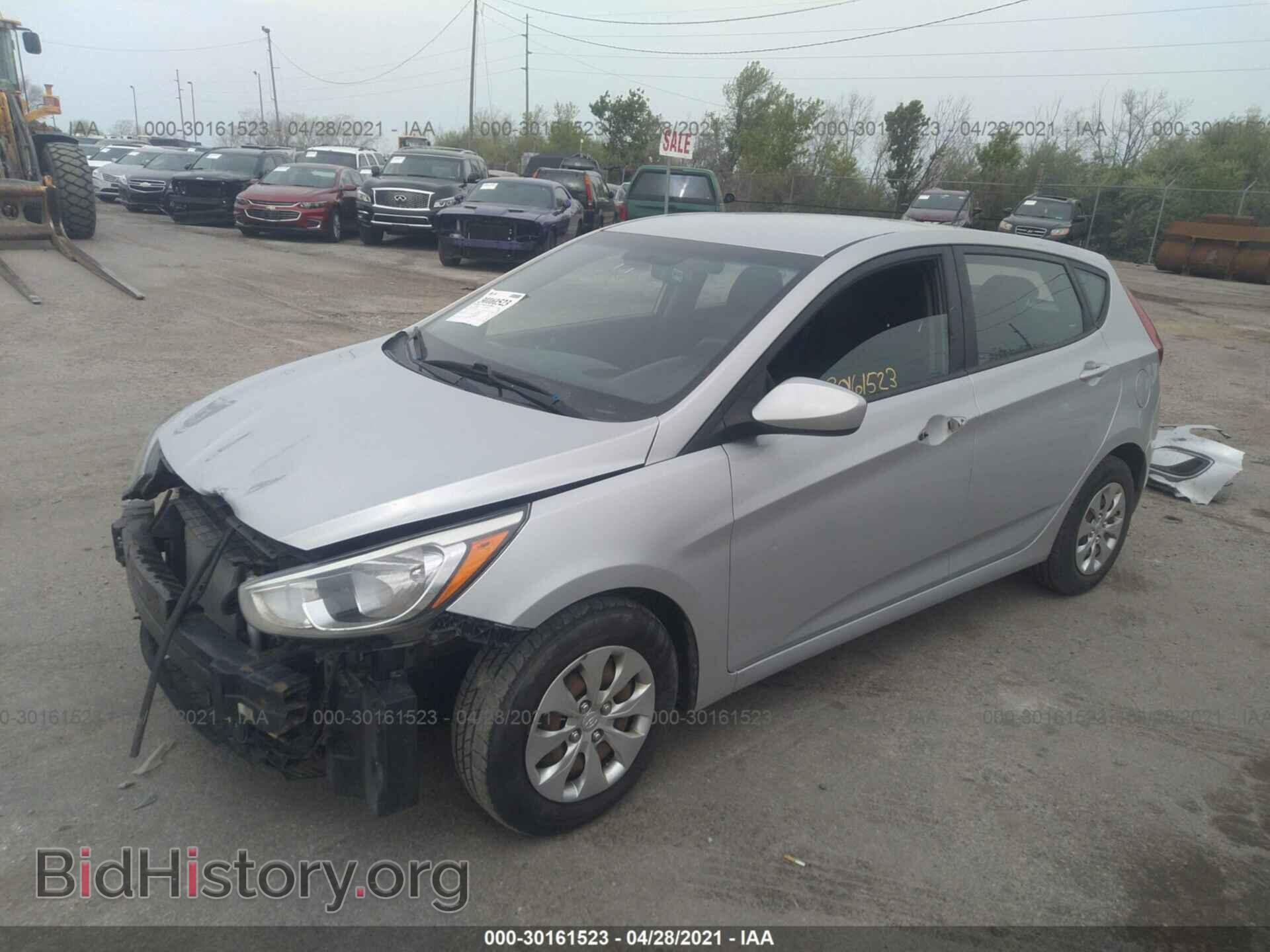 2016 HYUNDAI ACCENT - VIN: KMHCT5AE8GU256283 - Photo 2