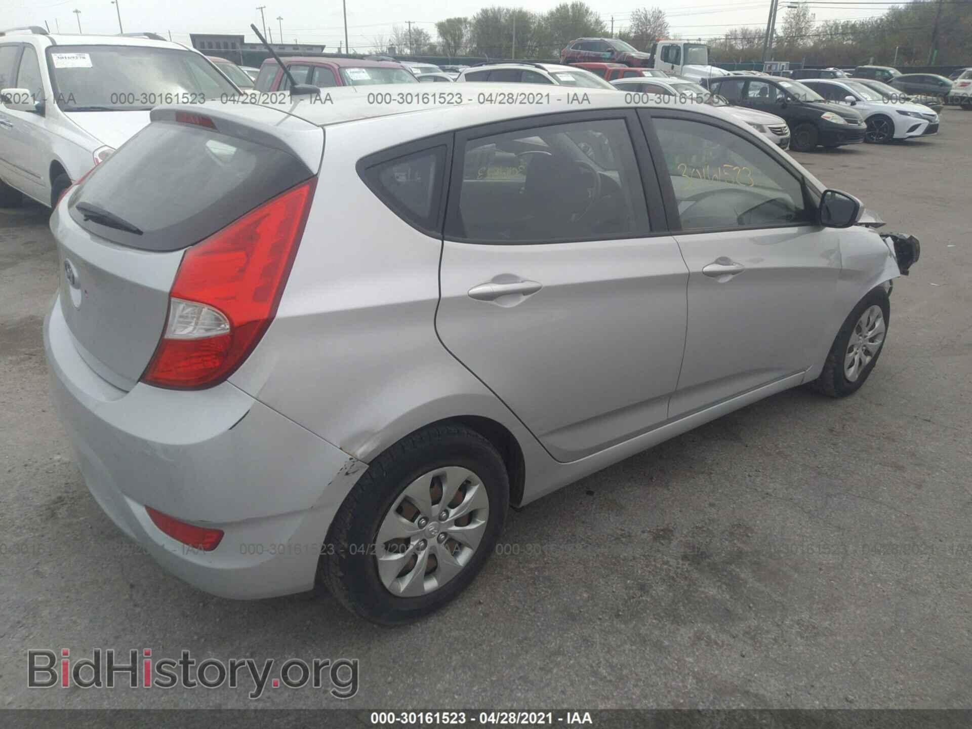 2016 HYUNDAI ACCENT - VIN: KMHCT5AE8GU256283 - Photo 4