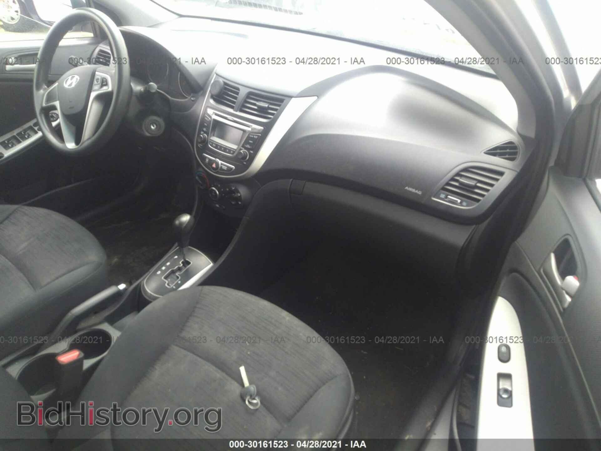 2016 HYUNDAI ACCENT - VIN: KMHCT5AE8GU256283 - Photo 5