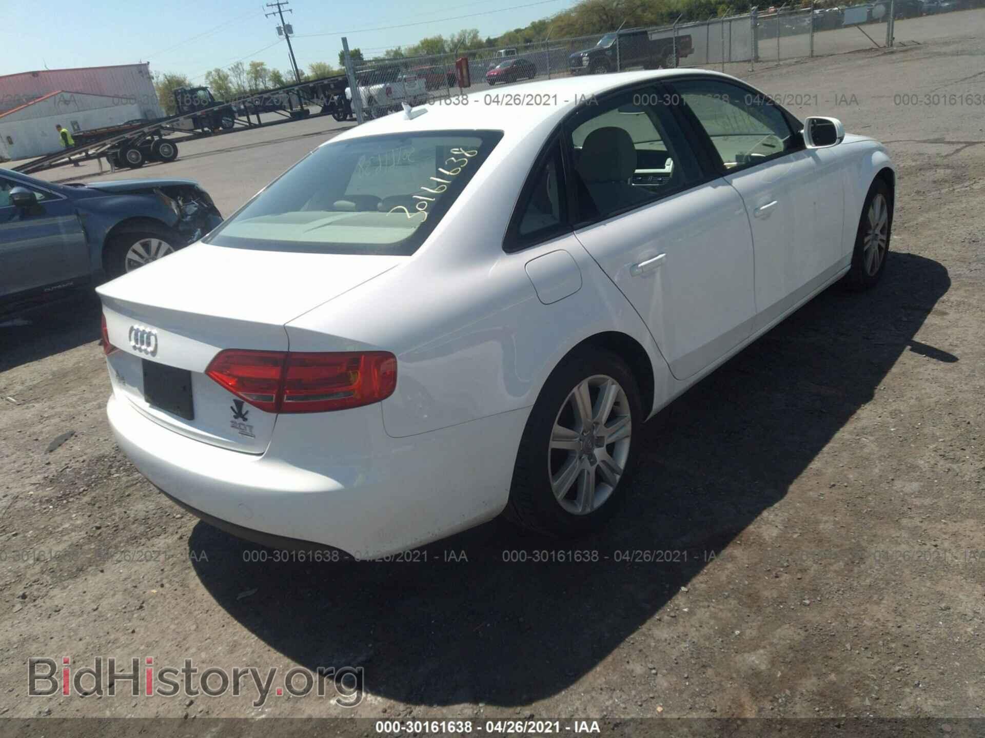2010 AUDI A4 - VIN: WAUBFAFL3AN050021 - Фото 4