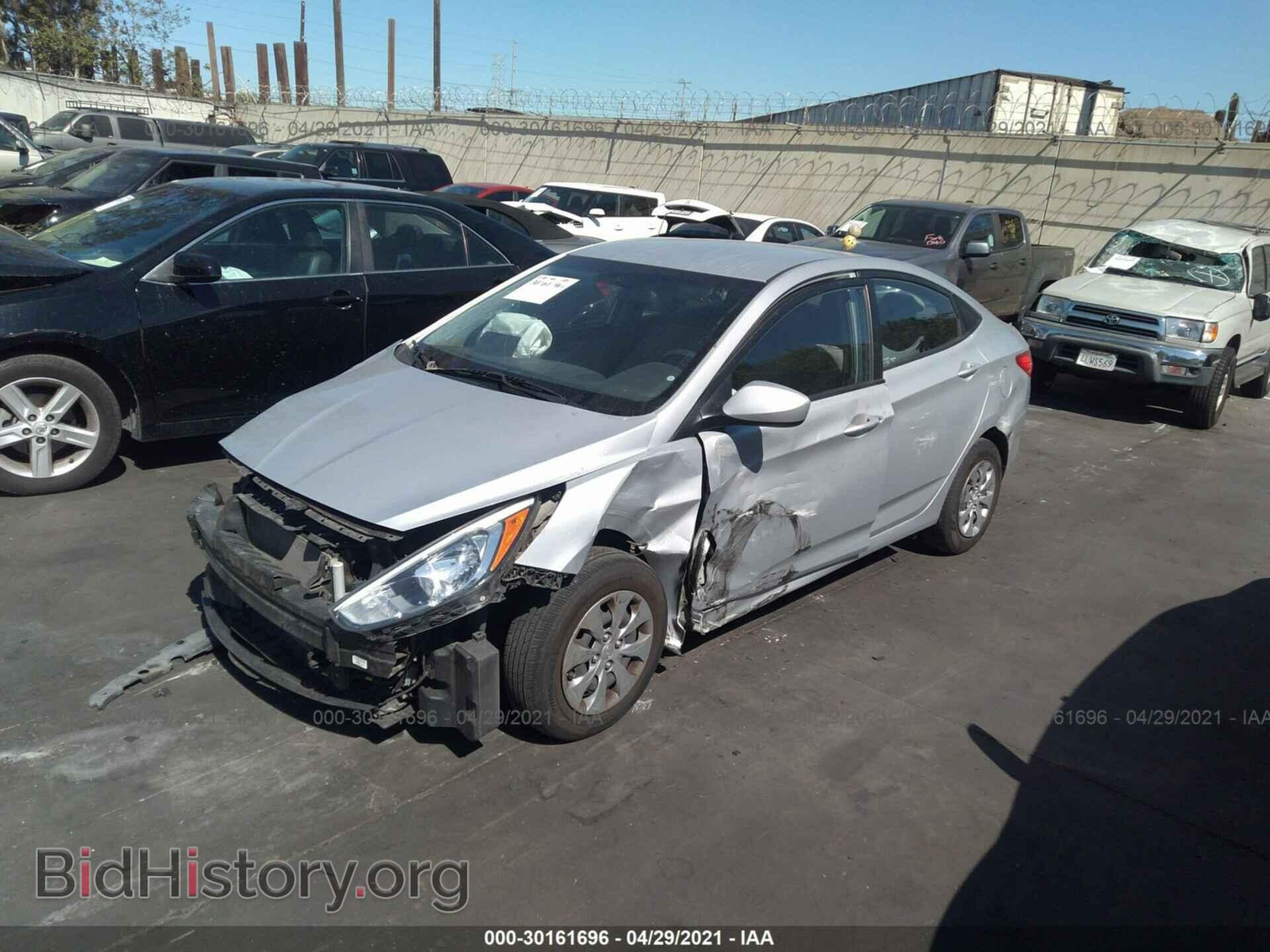2016 HYUNDAI ACCENT - VIN: KMHCT4AE3GU030839 - Фото 2