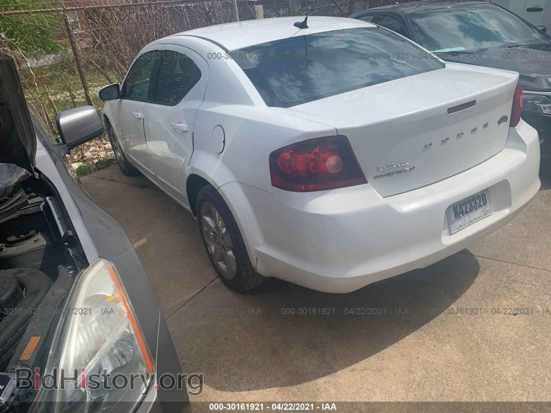 2011 DODGE AVENGER - VIN: 1B3BD1FB8BN556866 - Фото 3