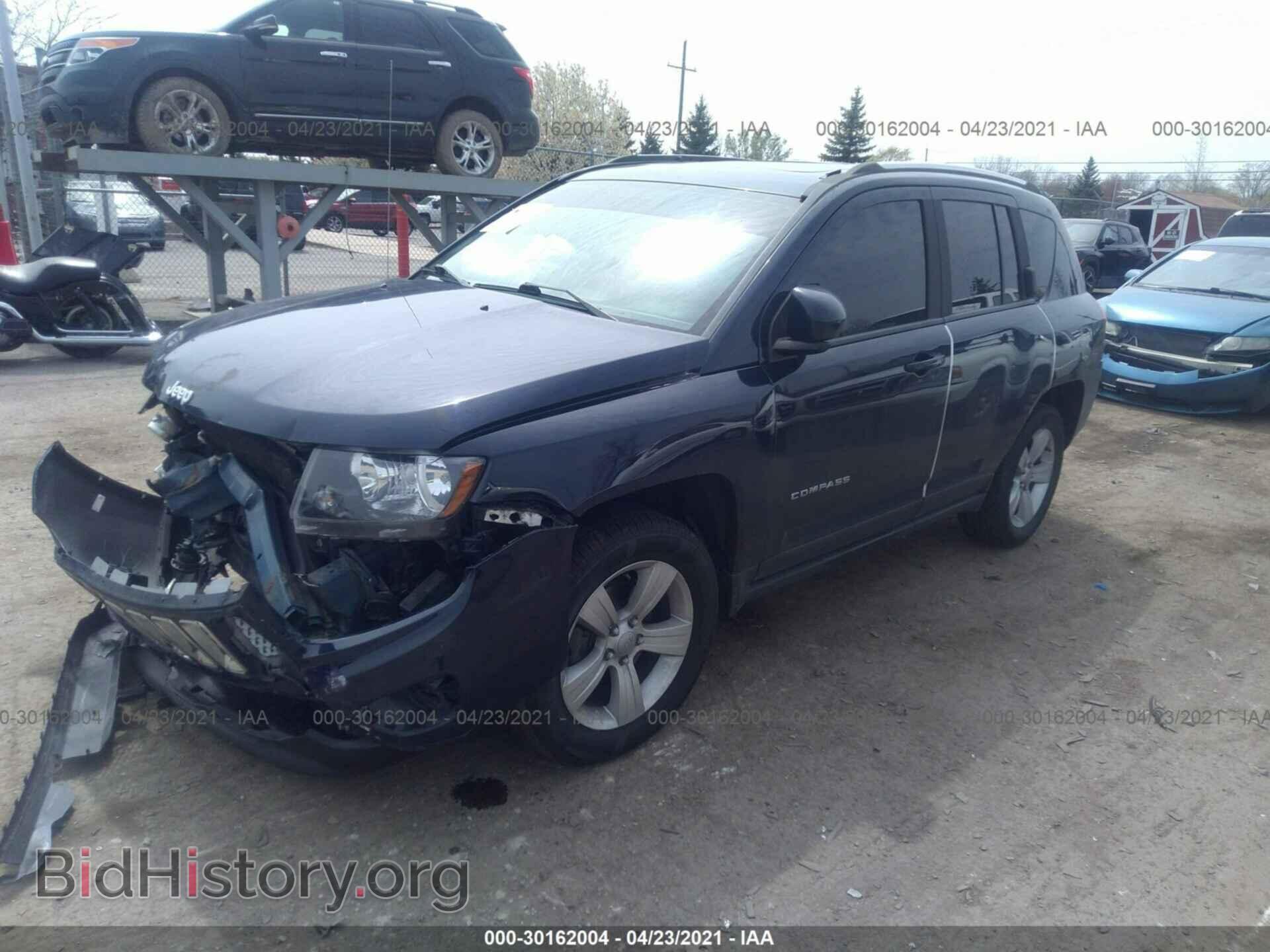2014 JEEP COMPASS - VIN: 1C4NJDEB9ED665922 - Фото 2