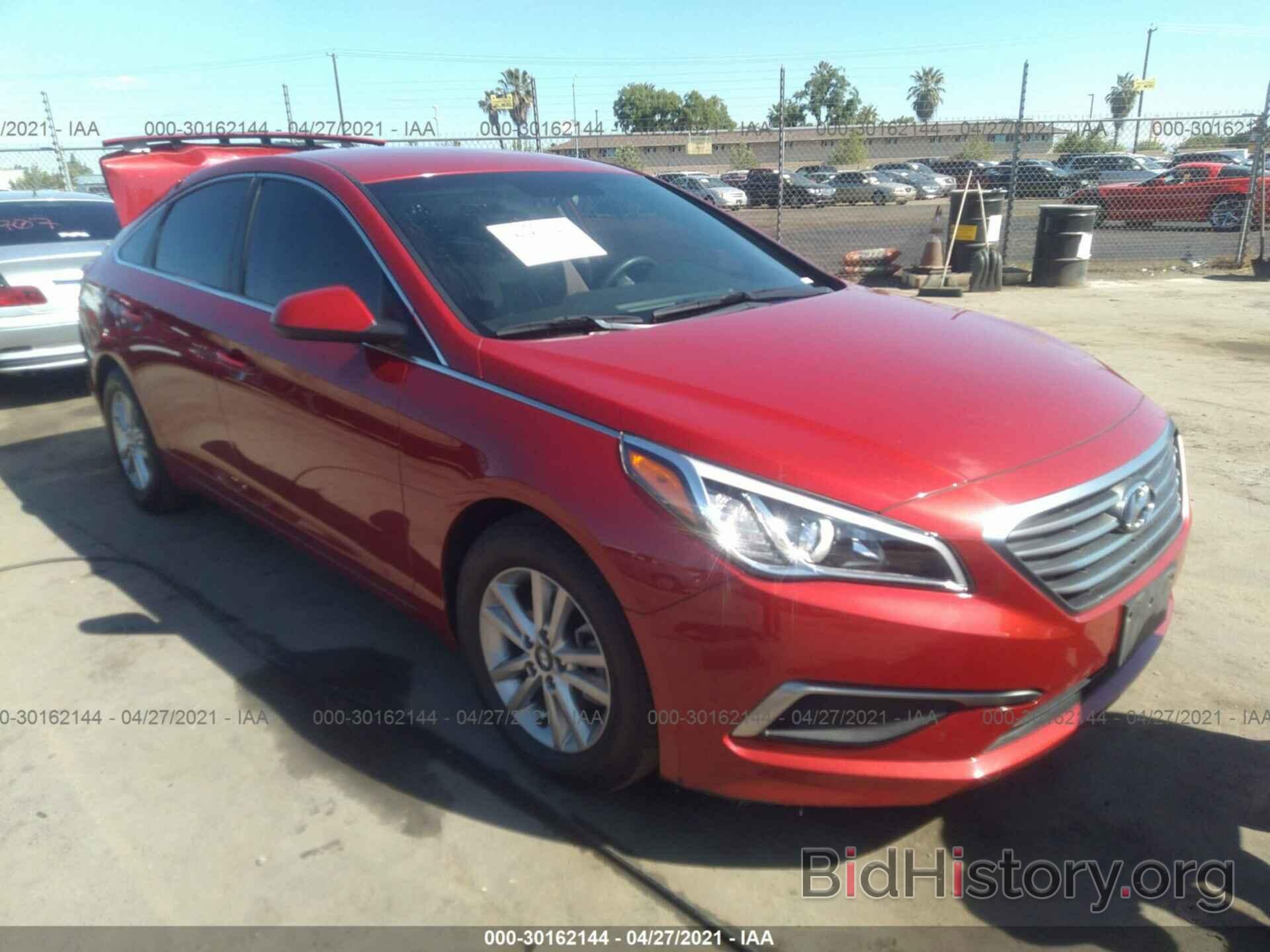 Фотография 5NPE24AF0HH589639 - HYUNDAI SONATA 2017