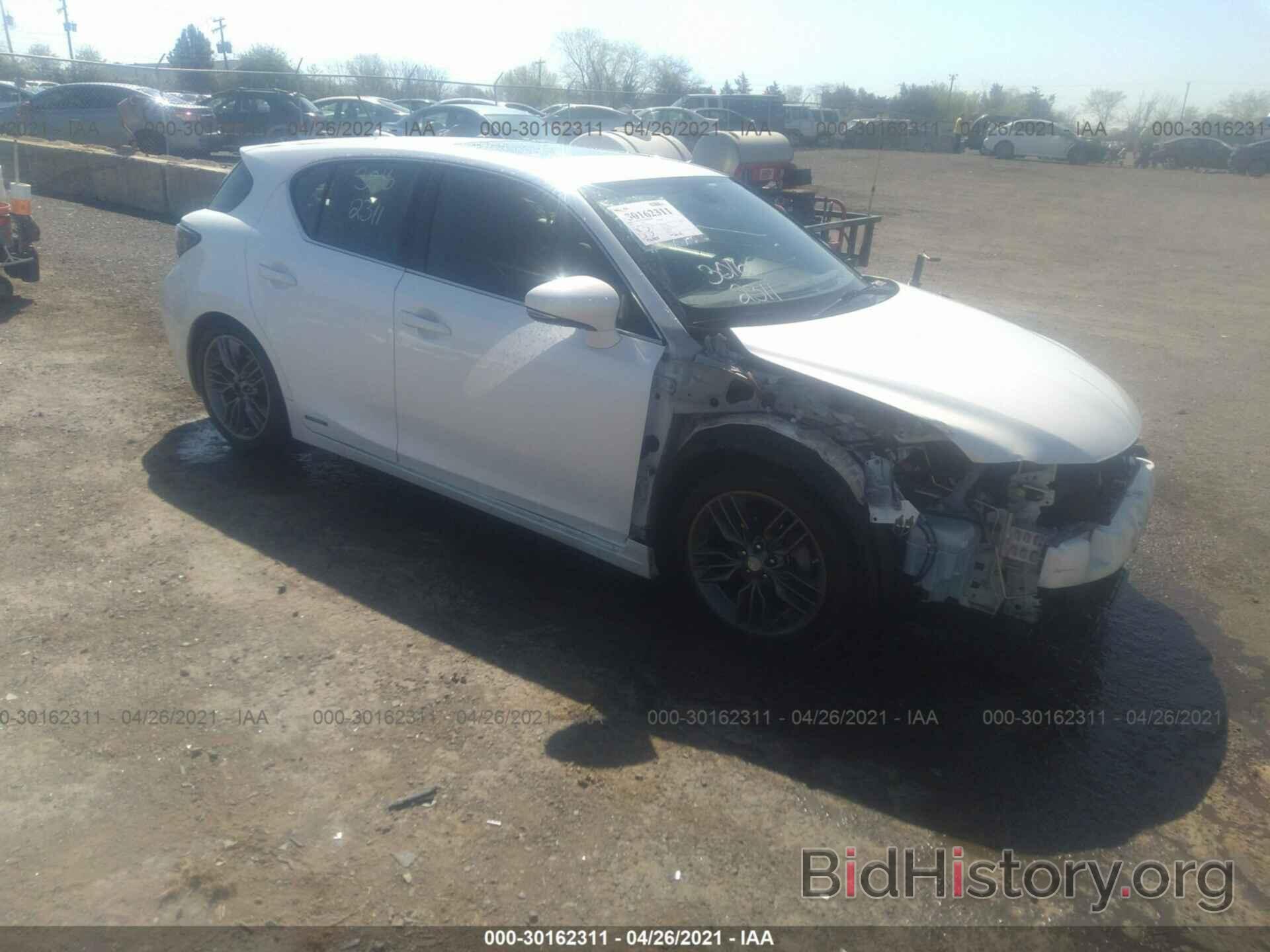 Photo JTHKD5BH8C2065375 - LEXUS CT 200H 2012