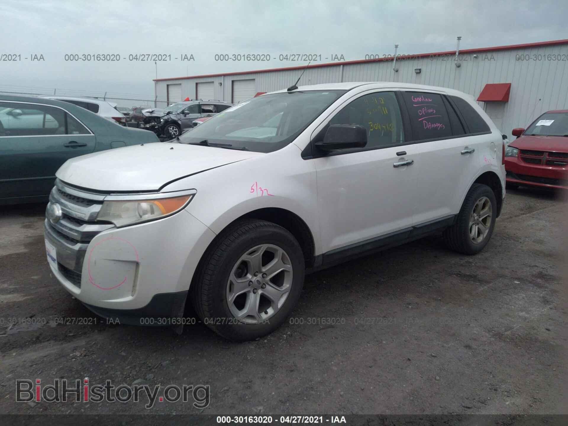 2011 FORD EDGE - VIN: 2FMDK3JC1BBB60861 - Фото 2