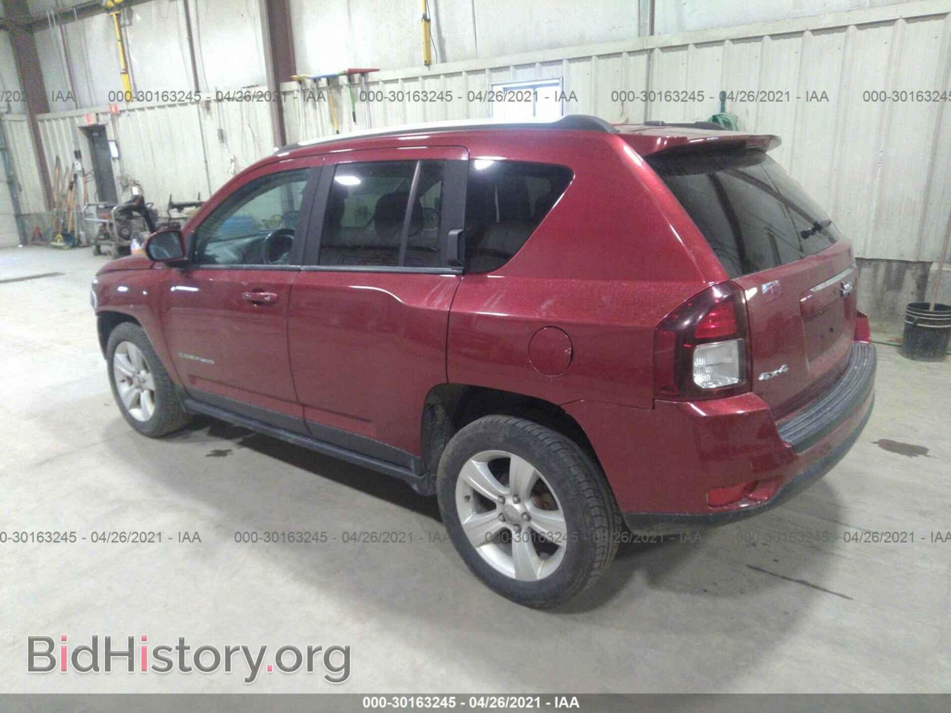2016 JEEP COMPASS - VIN: 1C4NJDEB5GD617224 - Фото 3