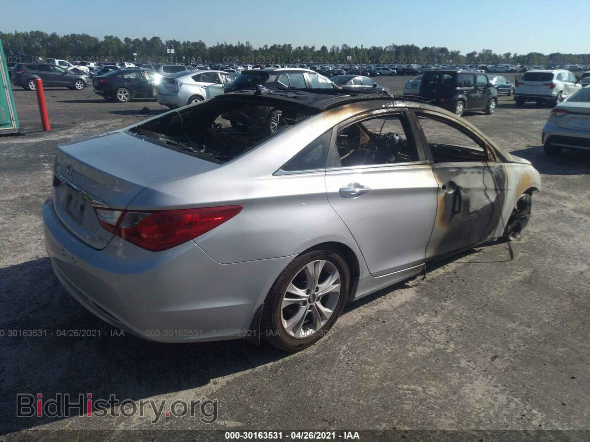2013 HYUNDAI SONATA - VIN: 5NPEC4AC6DH595295 - Фото 4