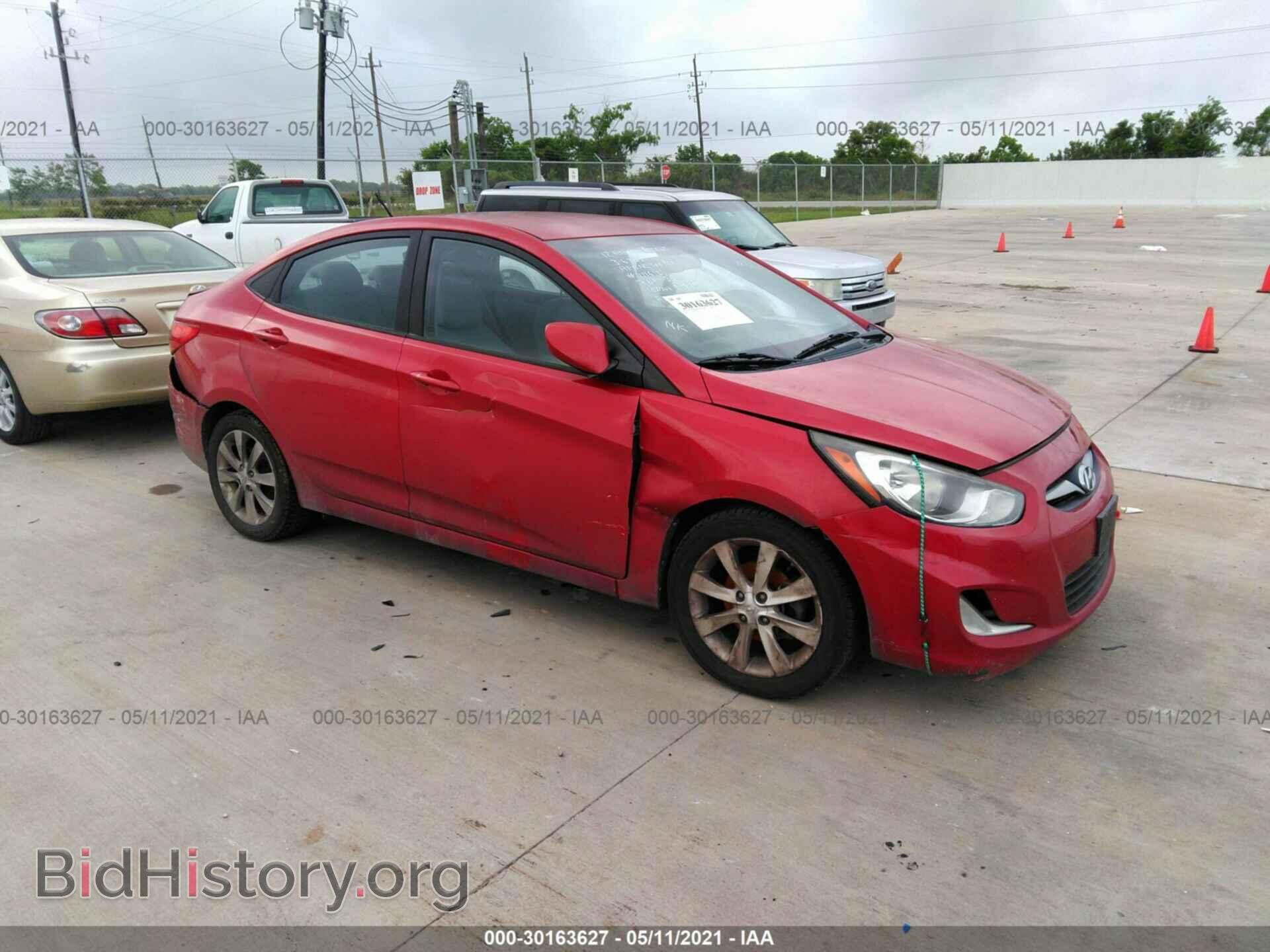 Фотография KMHCU4AE7CU056139 - HYUNDAI ACCENT 2012