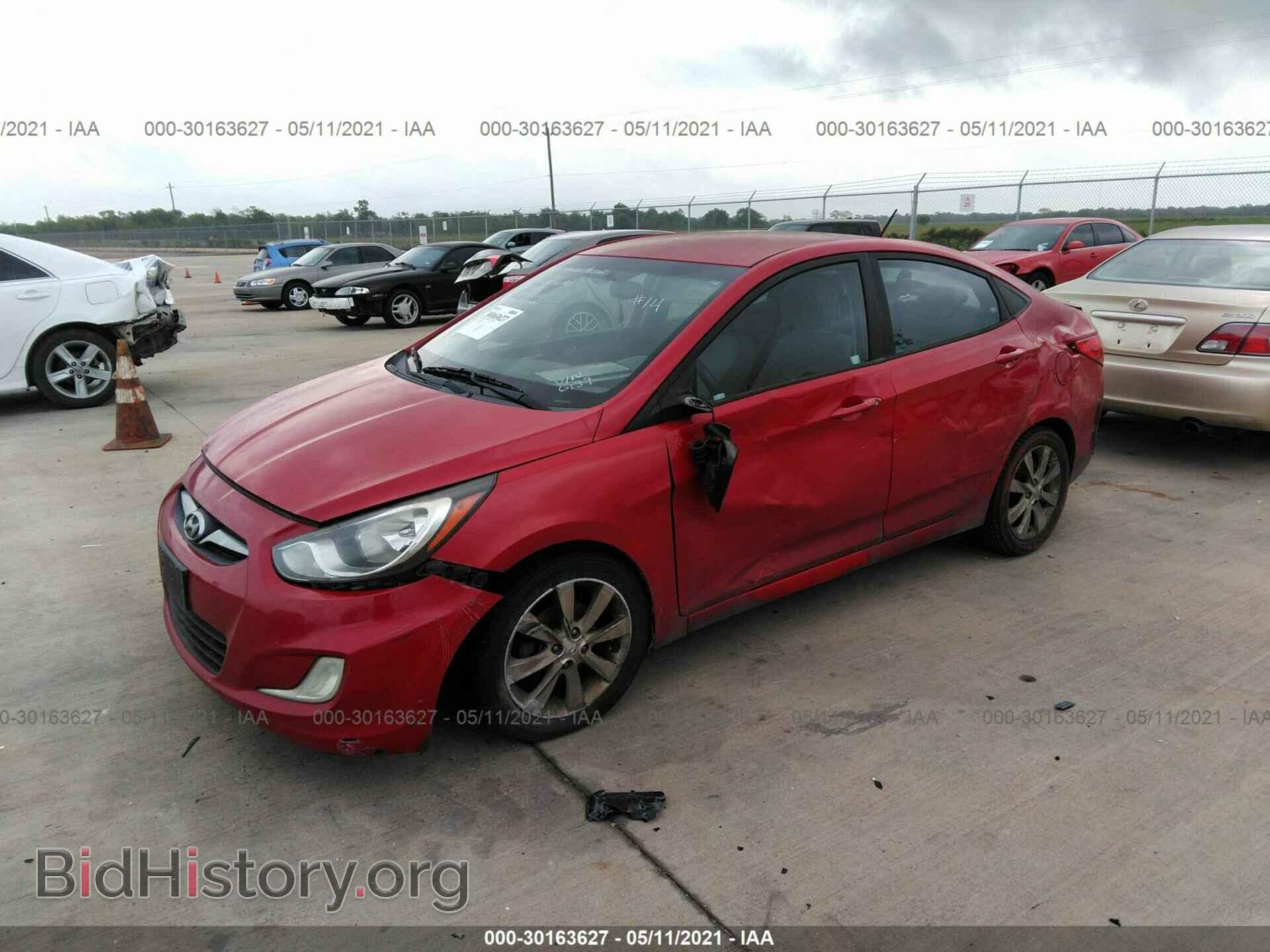2012 HYUNDAI ACCENT - VIN: KMHCU4AE7CU056139 - Фото 2