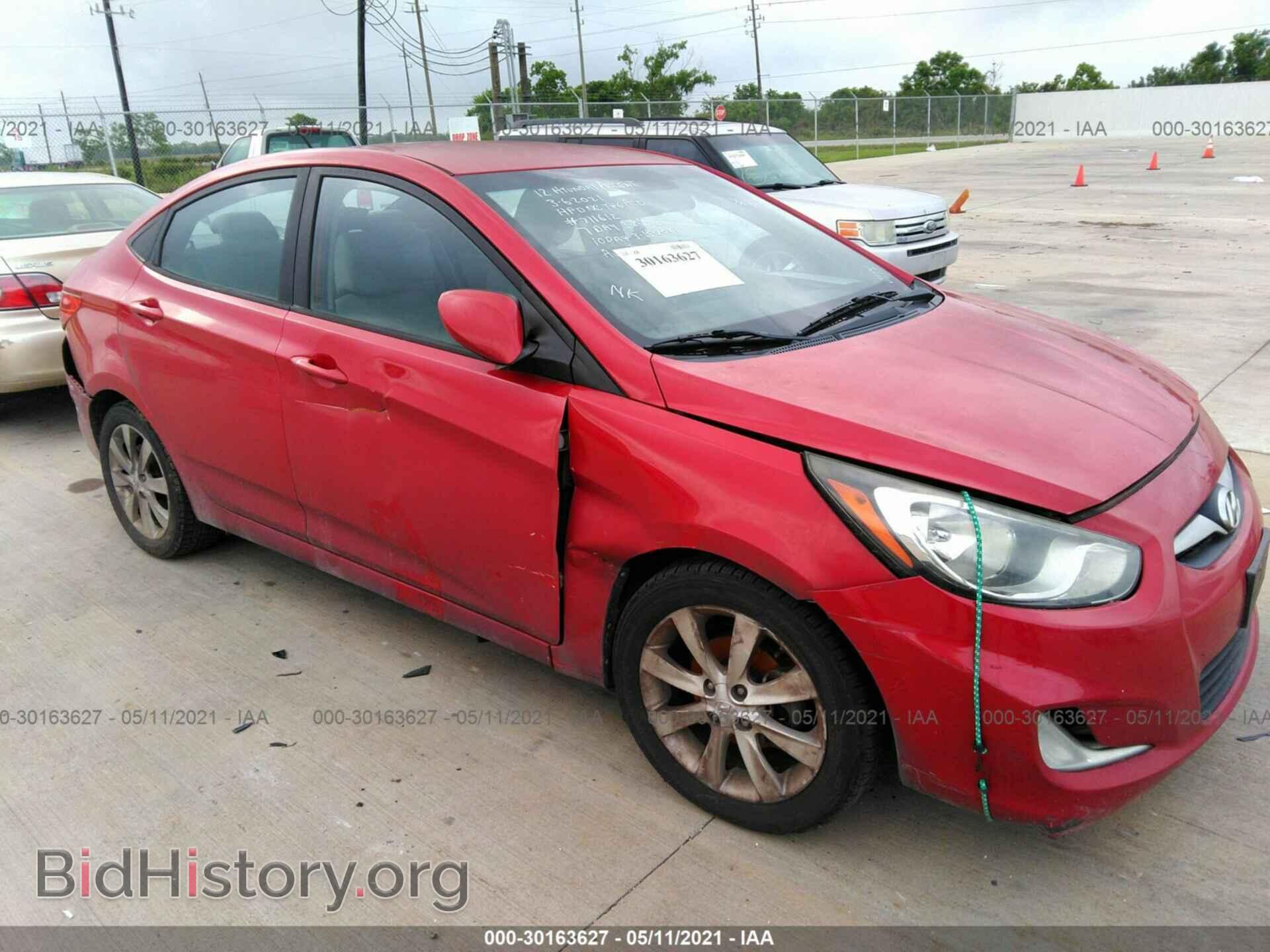 2012 HYUNDAI ACCENT - VIN: KMHCU4AE7CU056139 - Фото 6