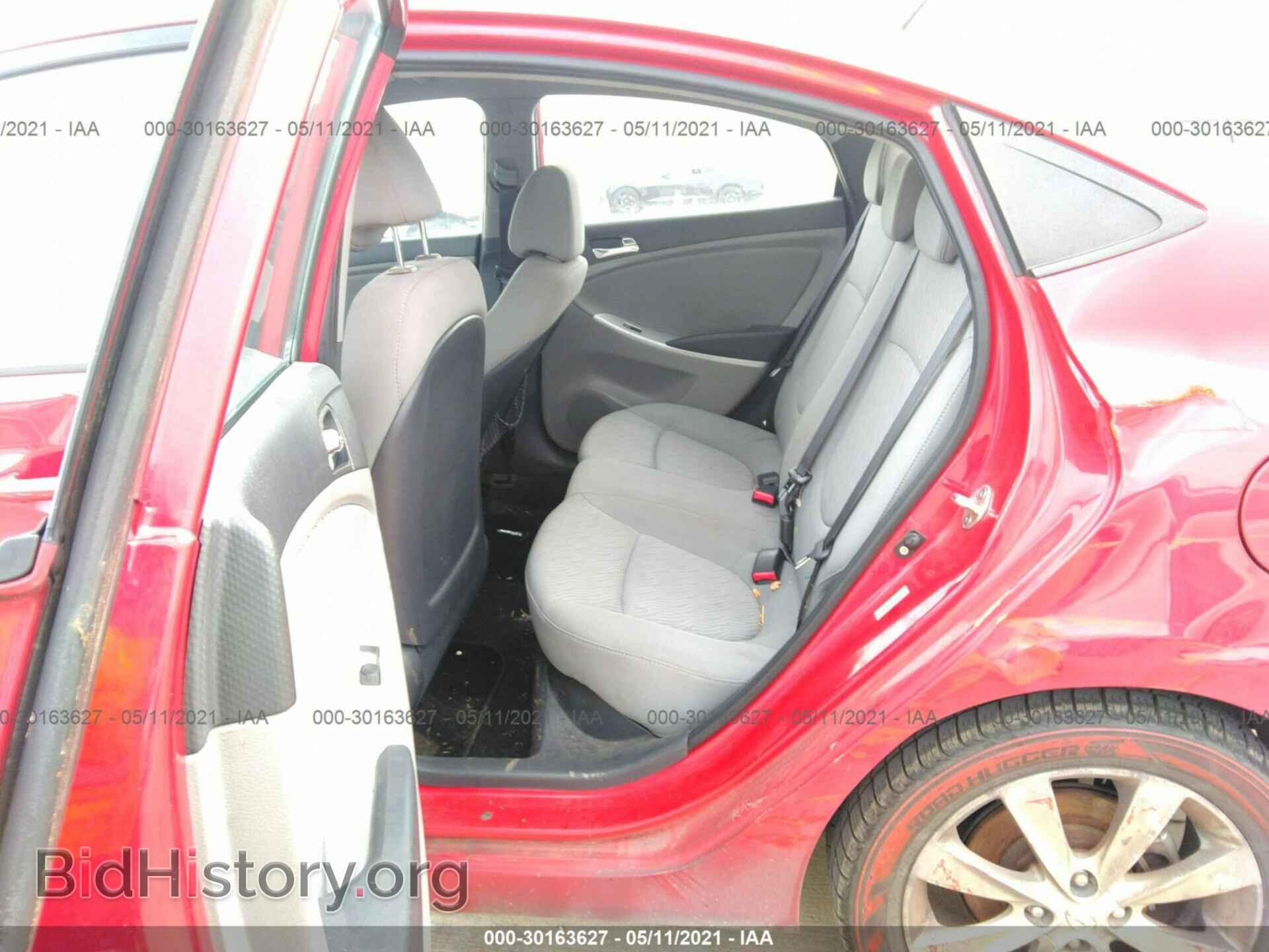 2012 HYUNDAI ACCENT - VIN: KMHCU4AE7CU056139 - Фото 8