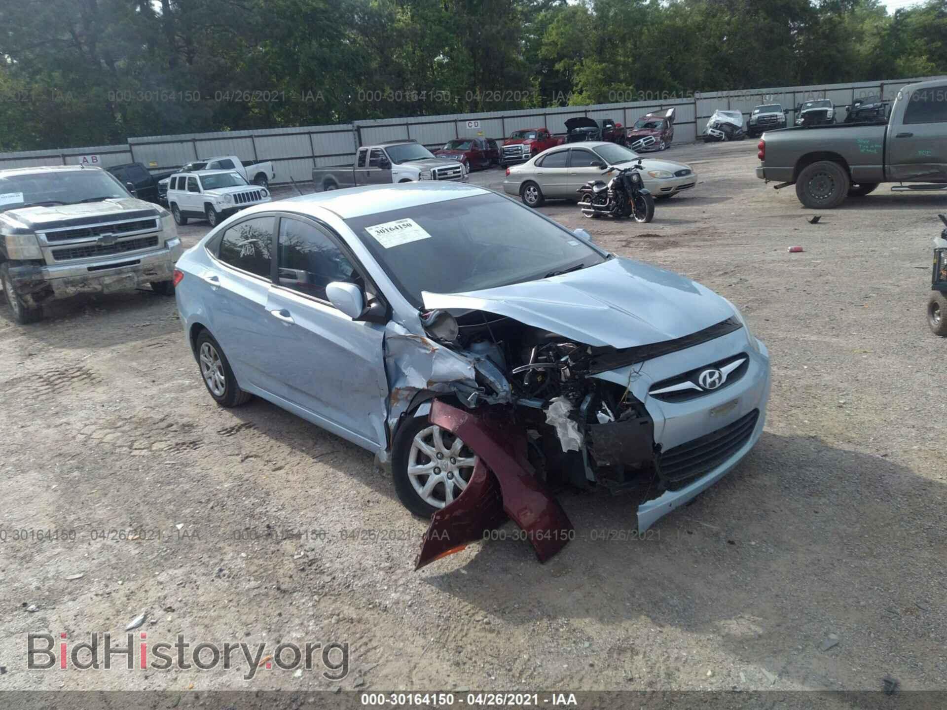 Photo KMHCT4AE0DU534700 - HYUNDAI ACCENT 2013