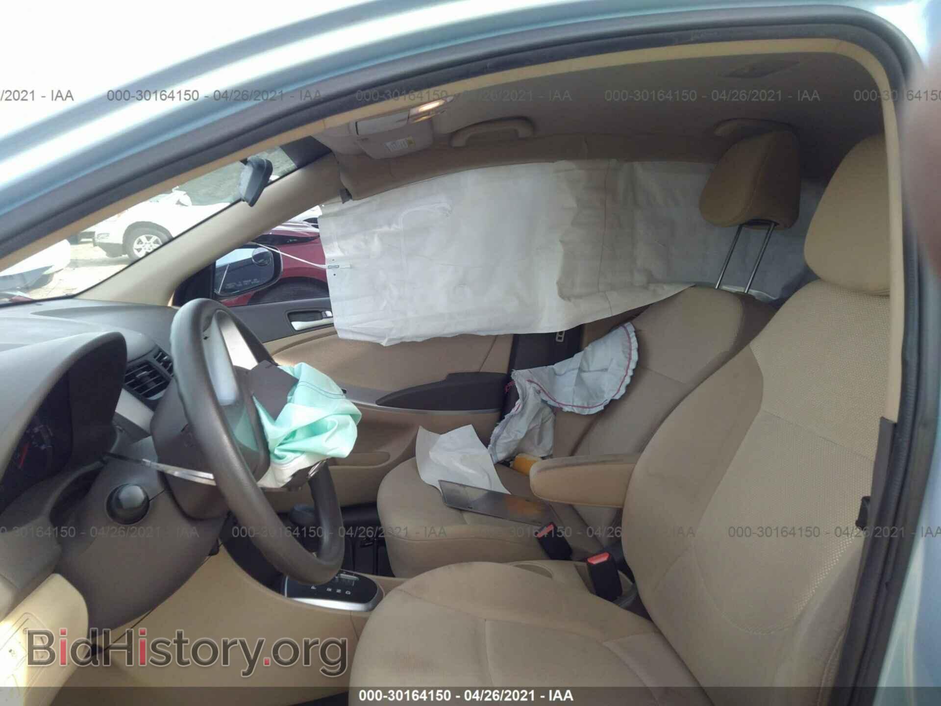 2013 HYUNDAI ACCENT - VIN: KMHCT4AE0DU534700 - Фото 5