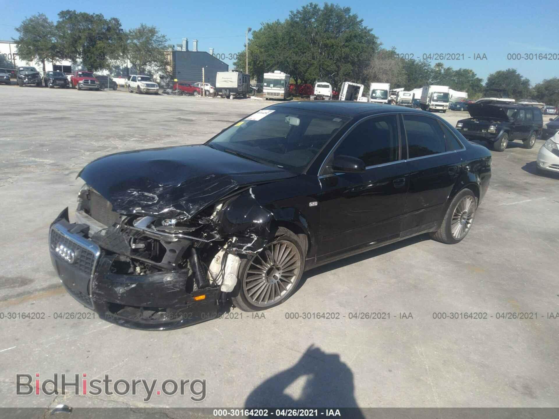 2008 AUDI A4 - VIN: WAUDF78E78A164468 - Фото 2