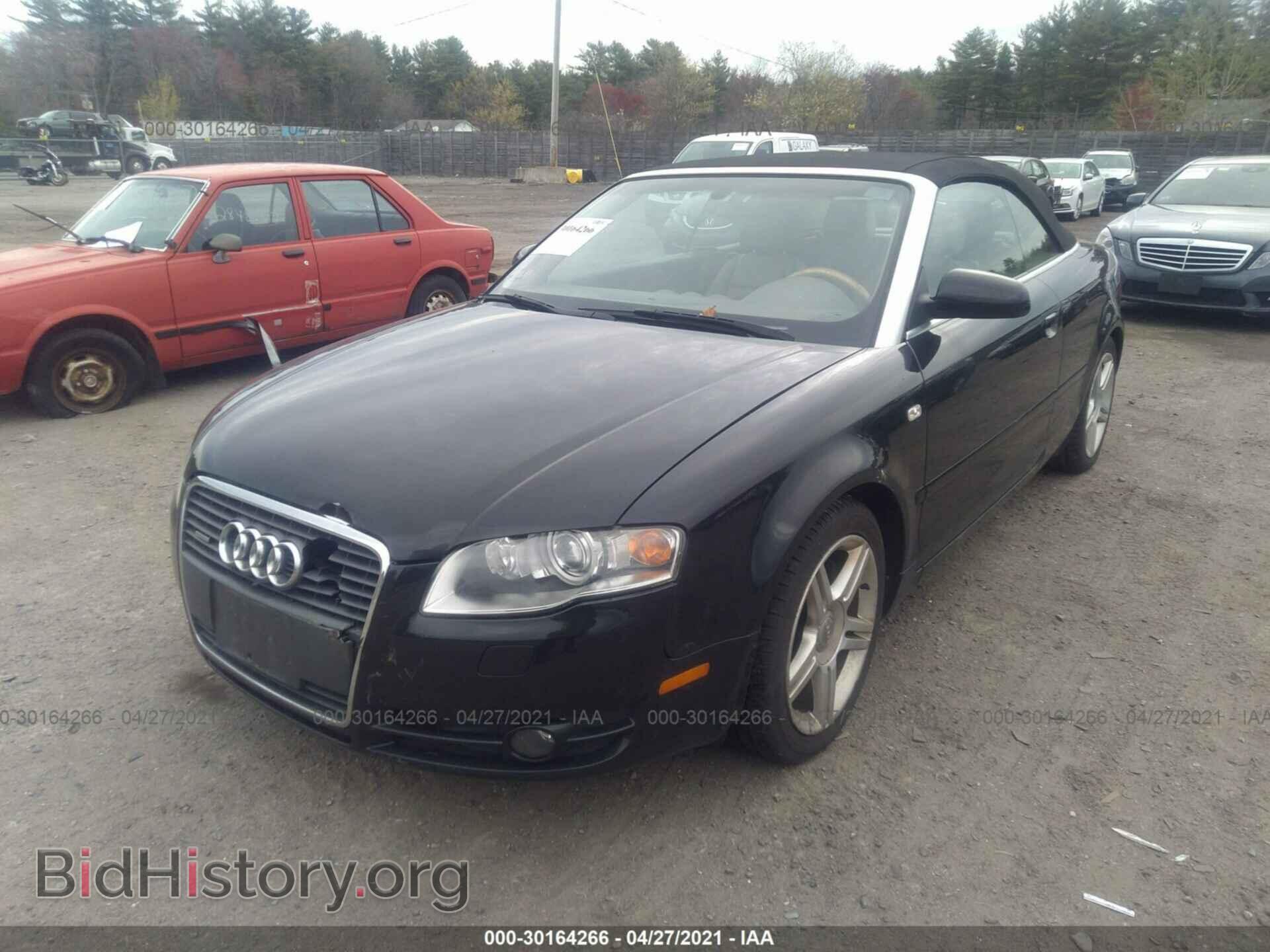 2007 AUDI A4 - VIN: WAUDF48H87K032191 - Фото 2