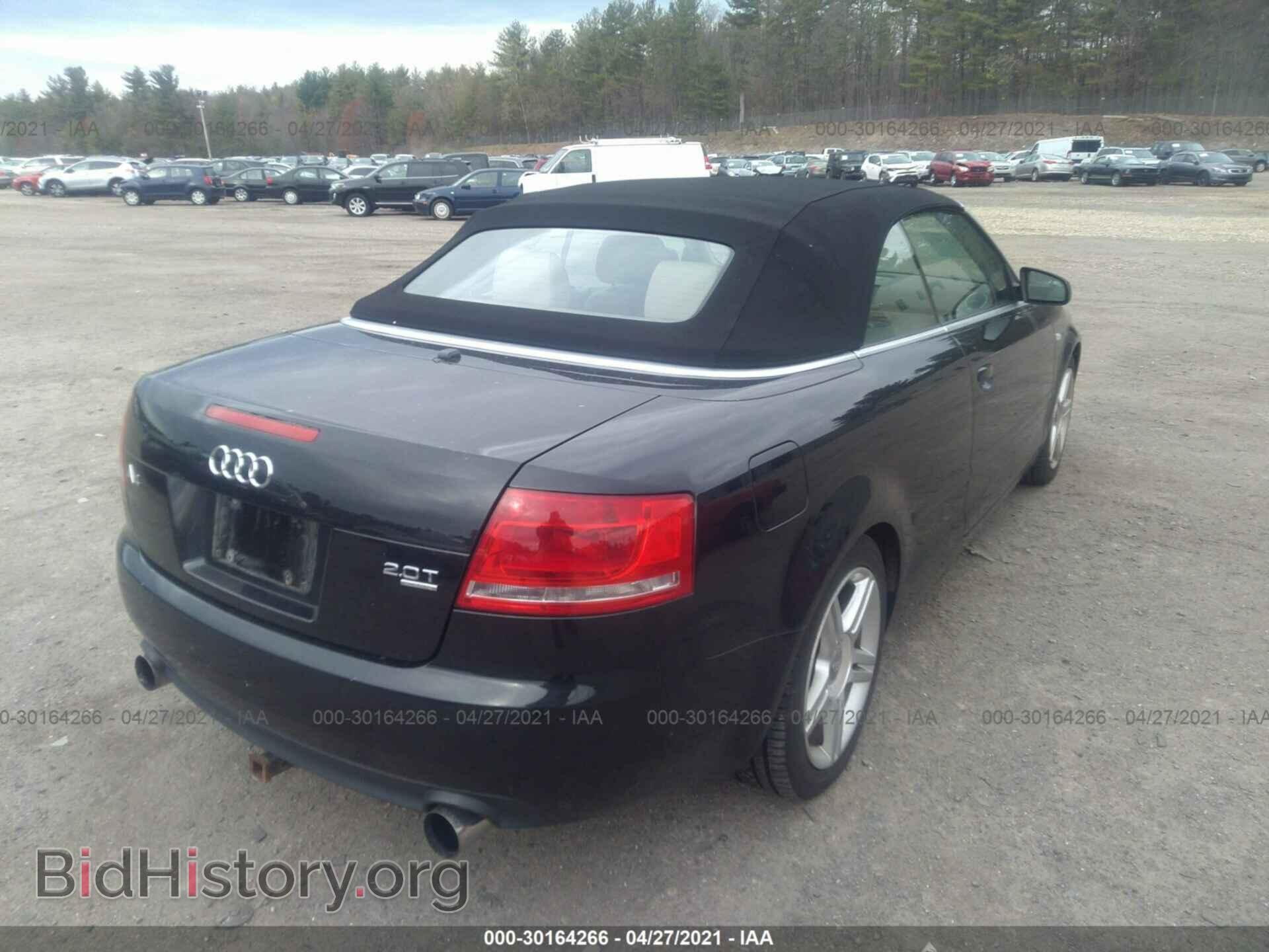 2007 AUDI A4 - VIN: WAUDF48H87K032191 - Фото 4