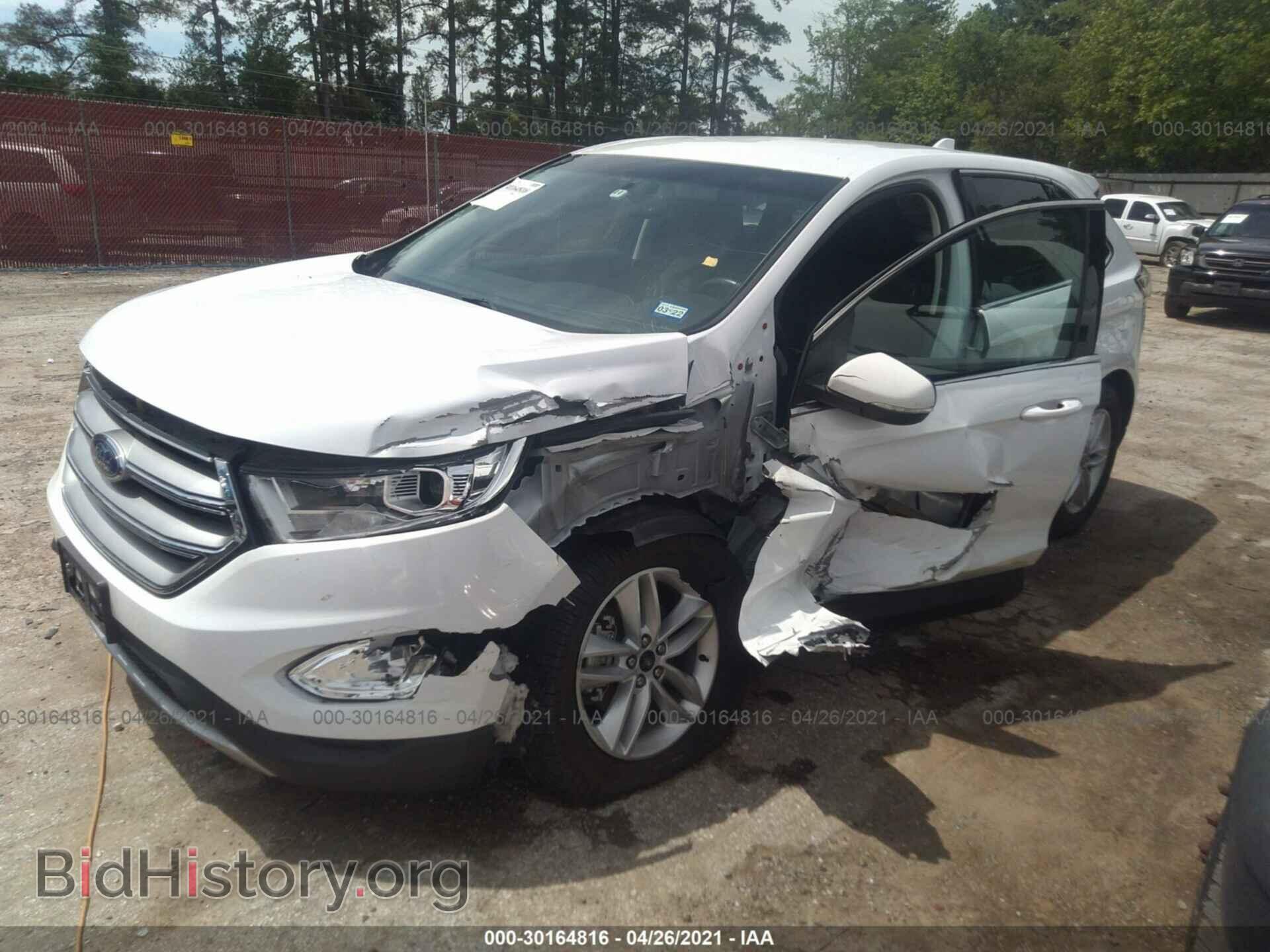 2015 FORD EDGE - VIN: 2FMTK3J88FBC23368 - Photo 2