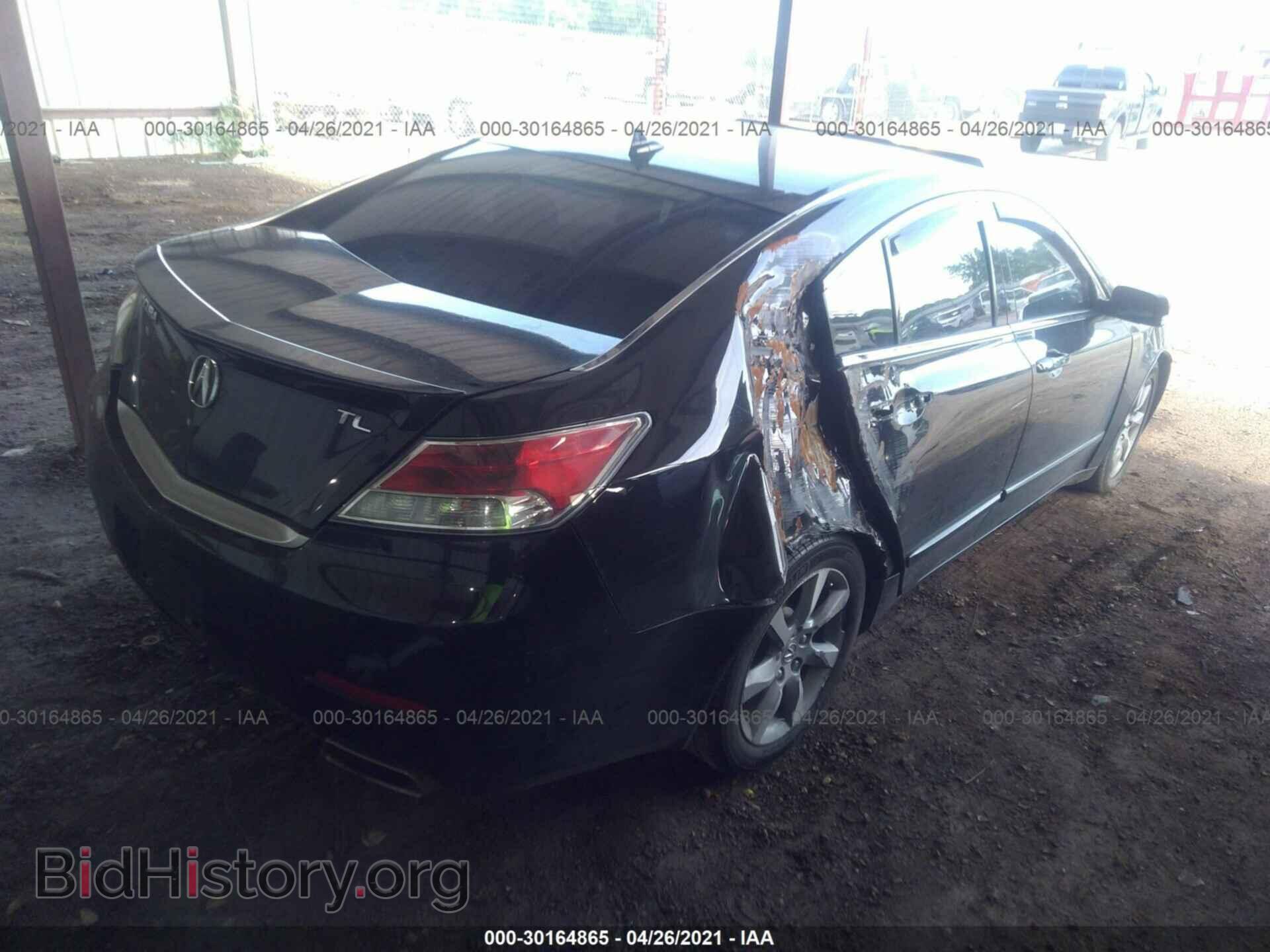 2012 ACURA TL - VIN: 19UUA8F55CA014542 - Фото 4