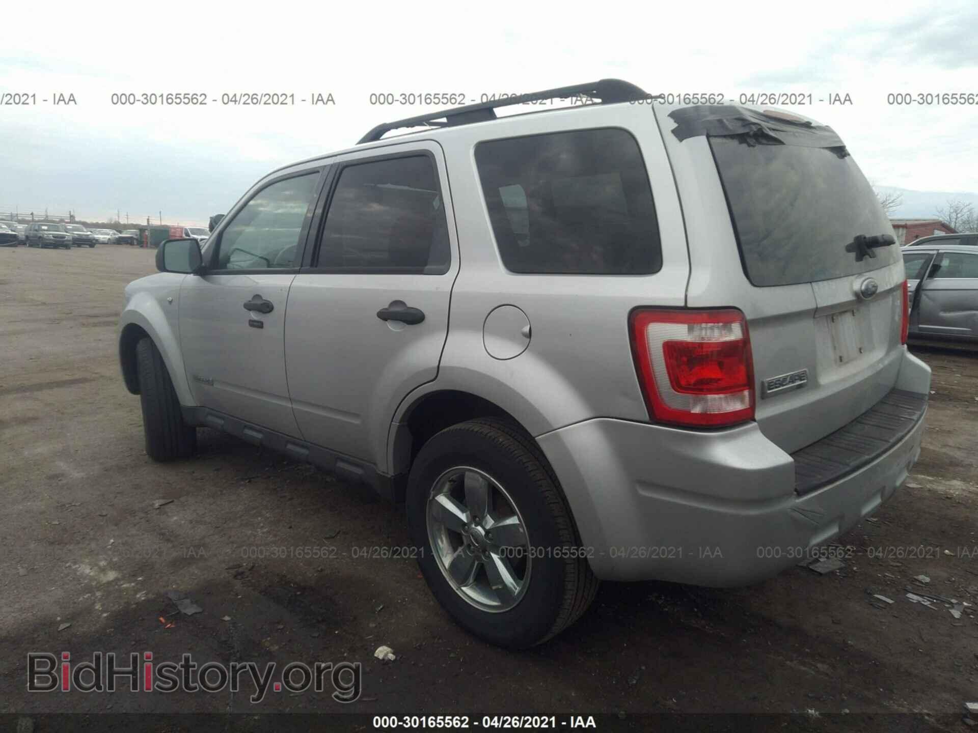 2008 FORD ESCAPE - VIN: 1FMCU03108KC81900 - Фото 3