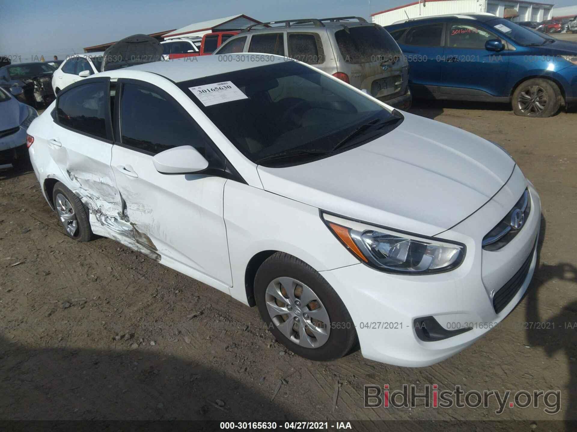 Photo KMHCT4AEXGU028652 - HYUNDAI ACCENT 2016