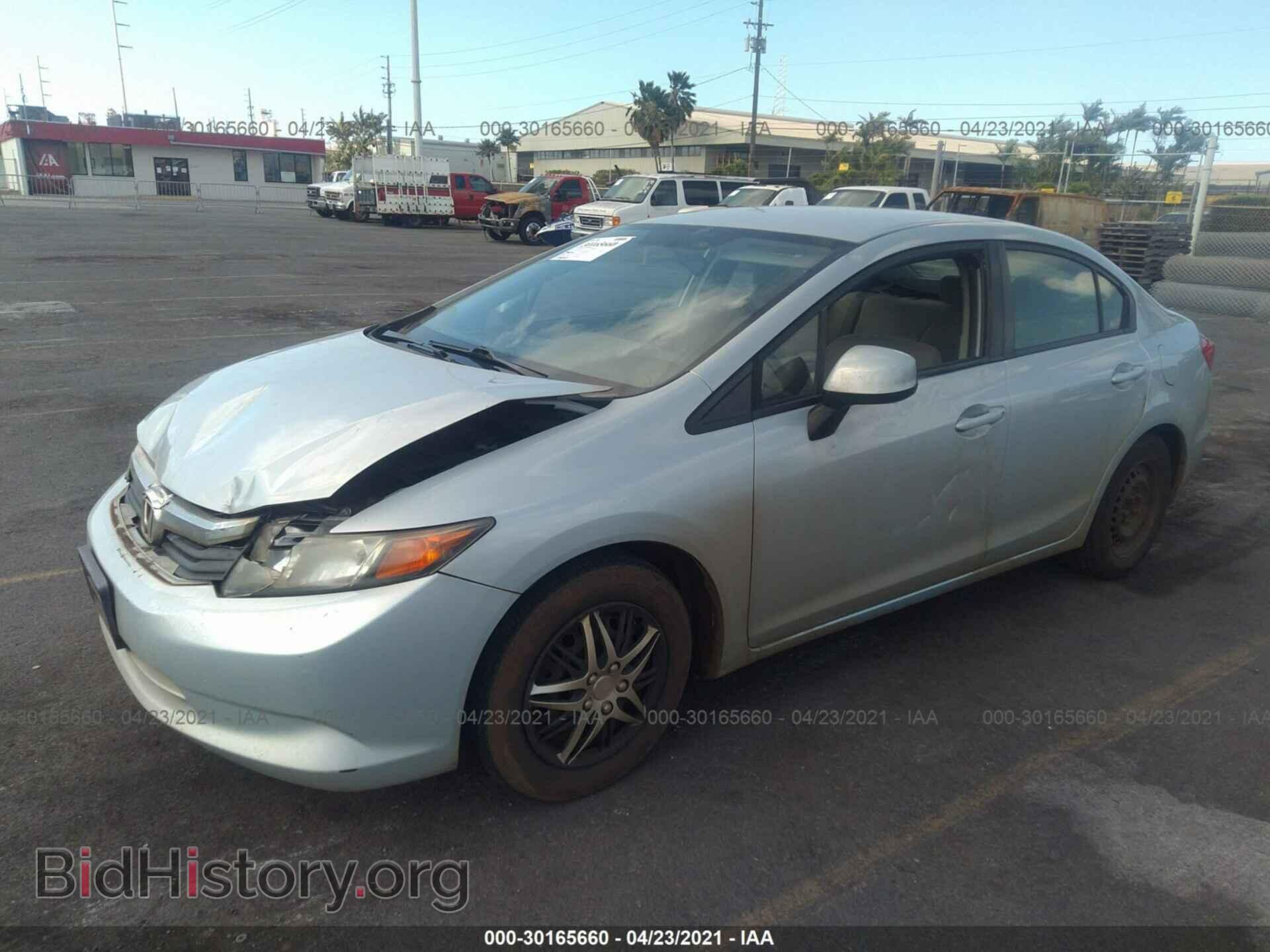 2012 HONDA CIVIC SDN - VIN: 2HGFB2F55CH534213 - Фото 2