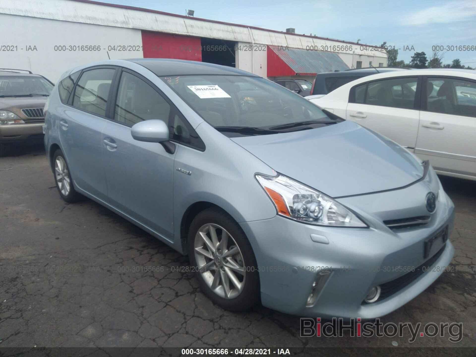 Photo JTDZN3EUXD3210907 - TOYOTA PRIUS V 2013