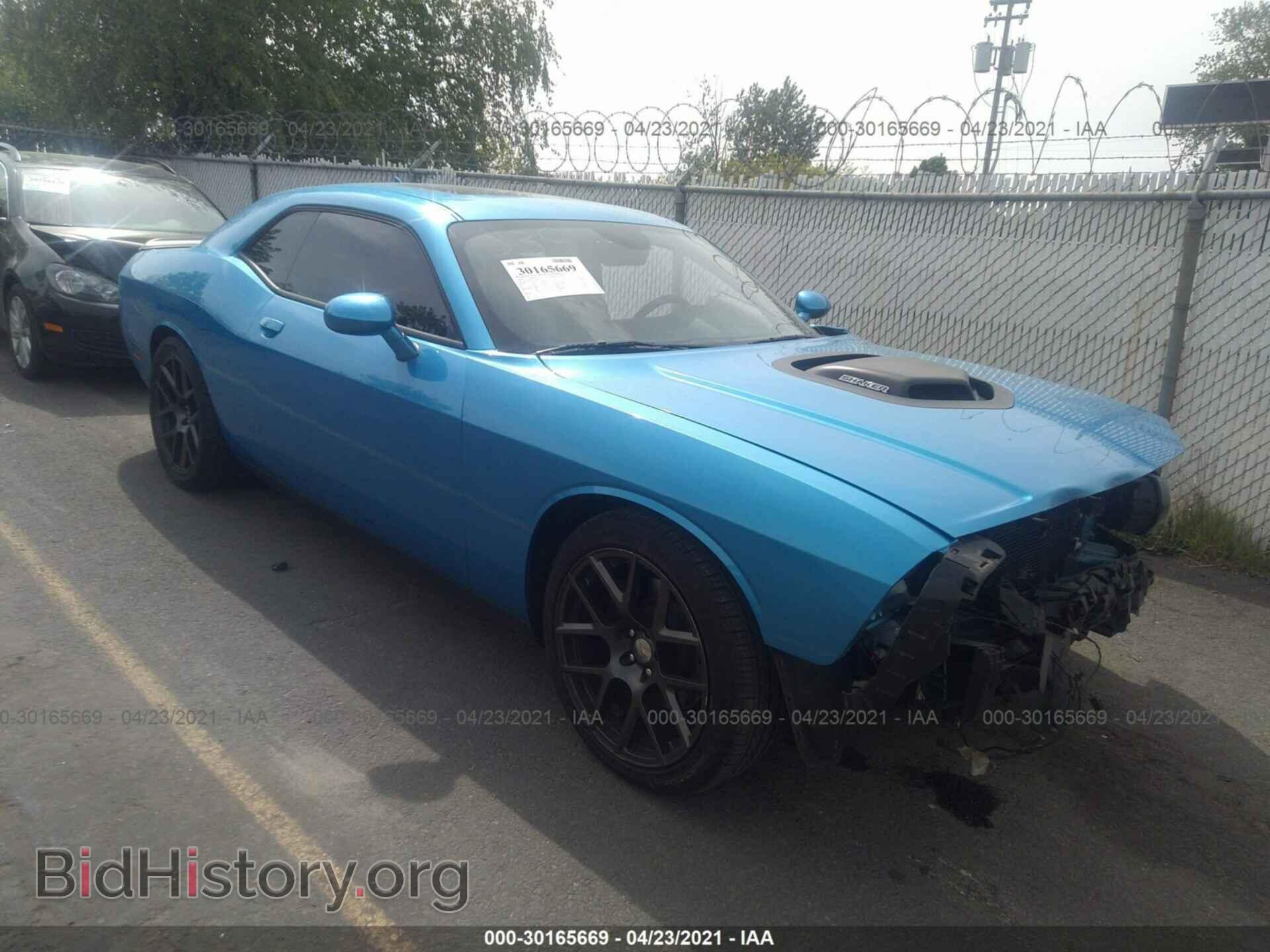 Фотография 2C3CDZBT7GH101673 - DODGE CHALLENGER 2016