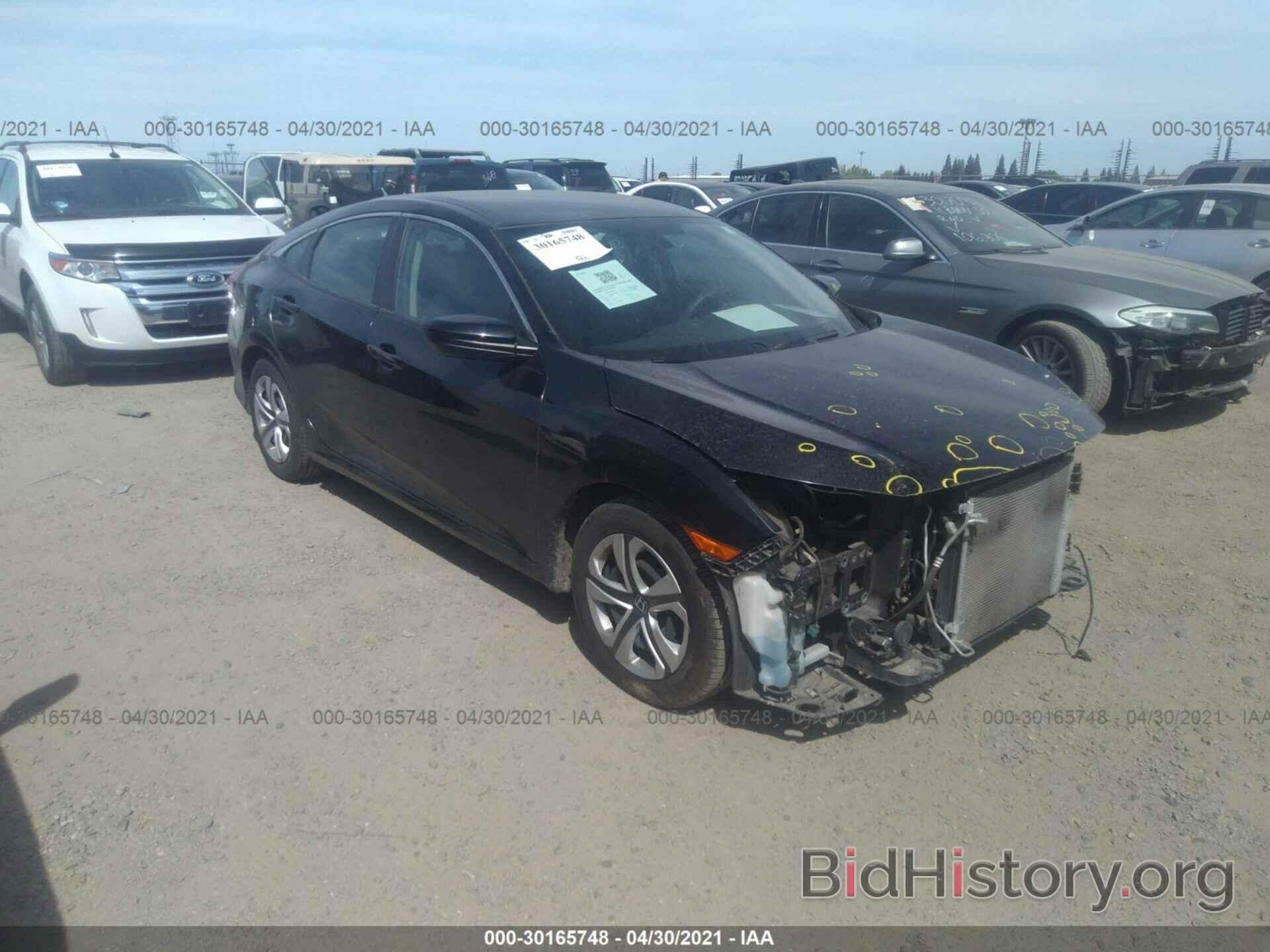 Photo 19XFC2F5XGE239234 - HONDA CIVIC SEDAN 2016