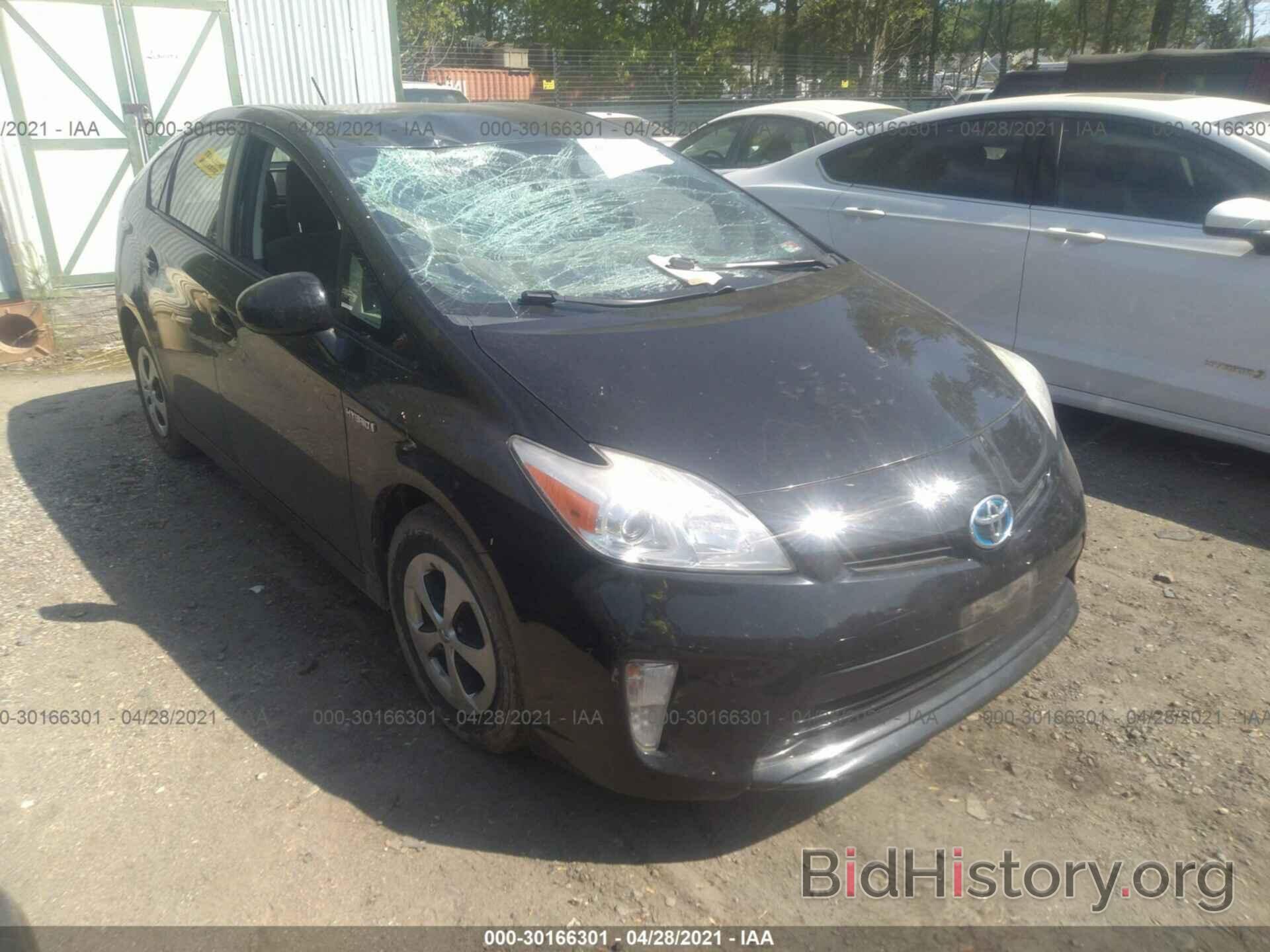 Photo JTDKN3DU7D5581837 - TOYOTA PRIUS 2013