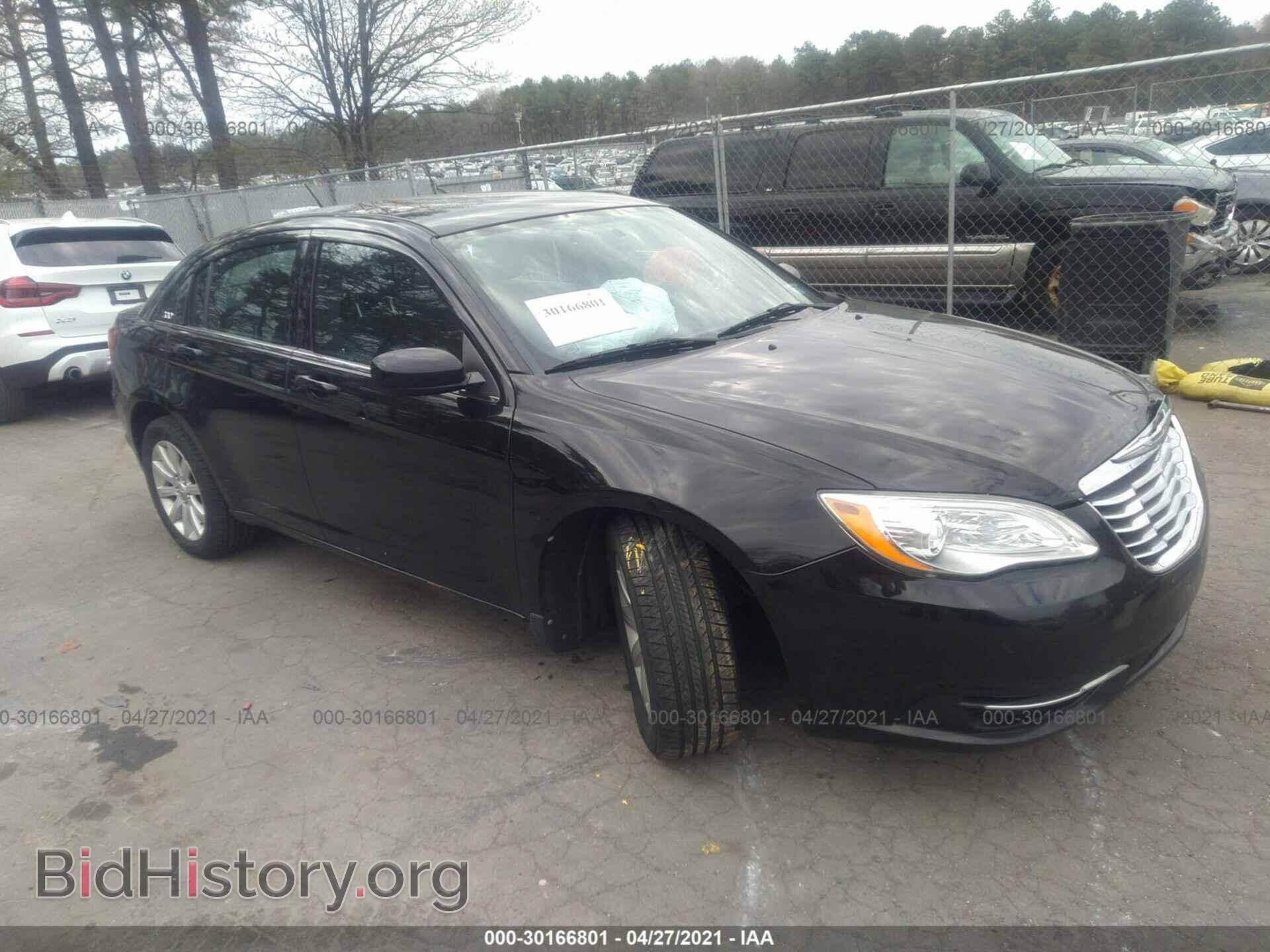 Фотография 1C3CCBBB3CN180553 - CHRYSLER 200 2012