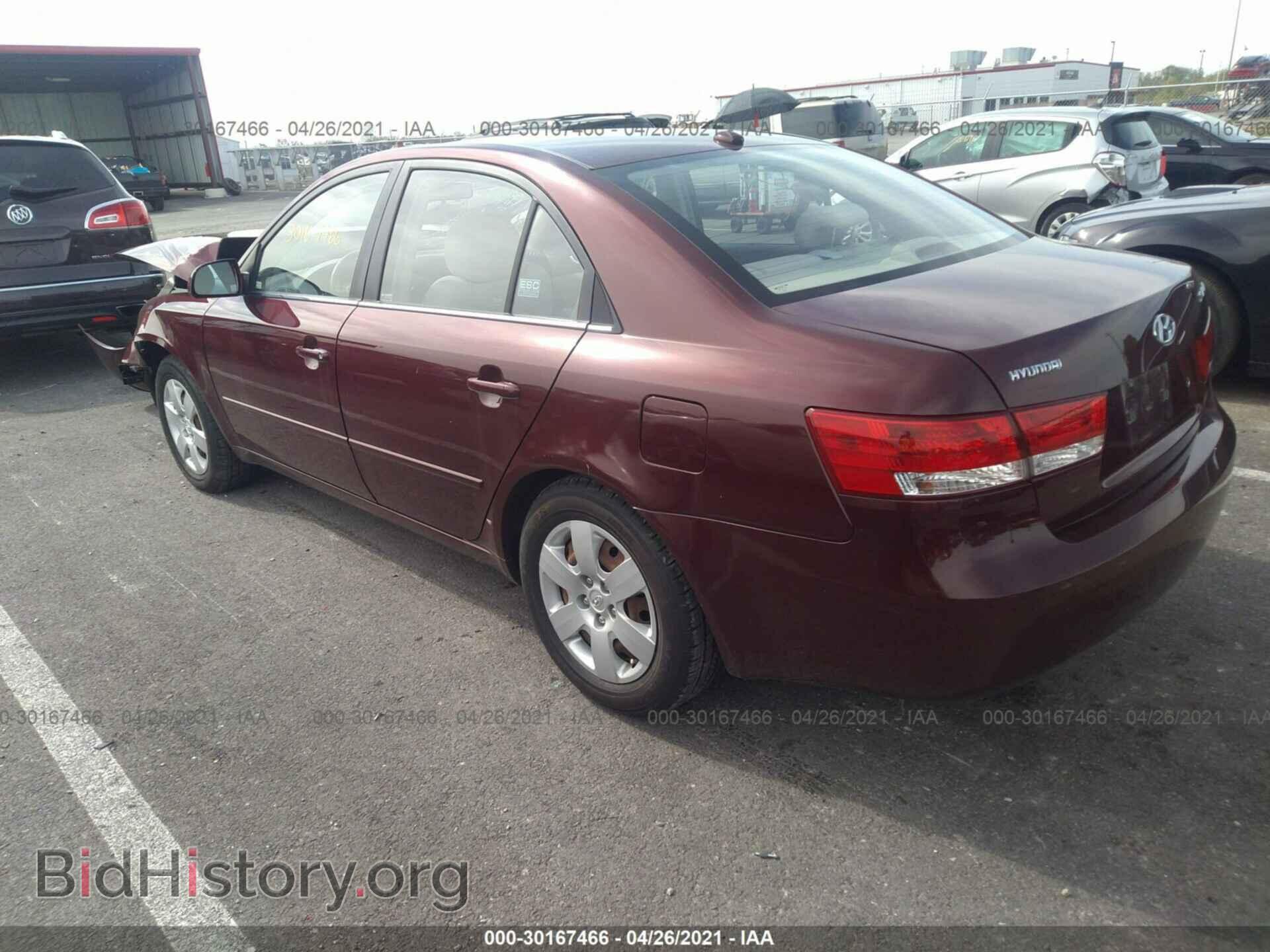 2007 HYUNDAI SONATA - VIN: 5NPET46C87H287784 - Фото 3