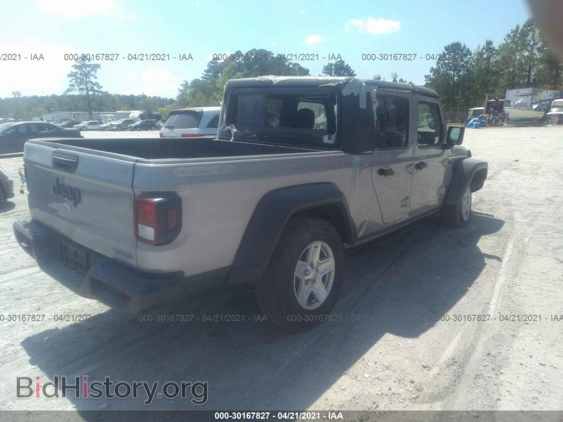 2020 JEEP GLADIATOR - VIN: 1C6HJTAGXLL159602 - Фото 4
