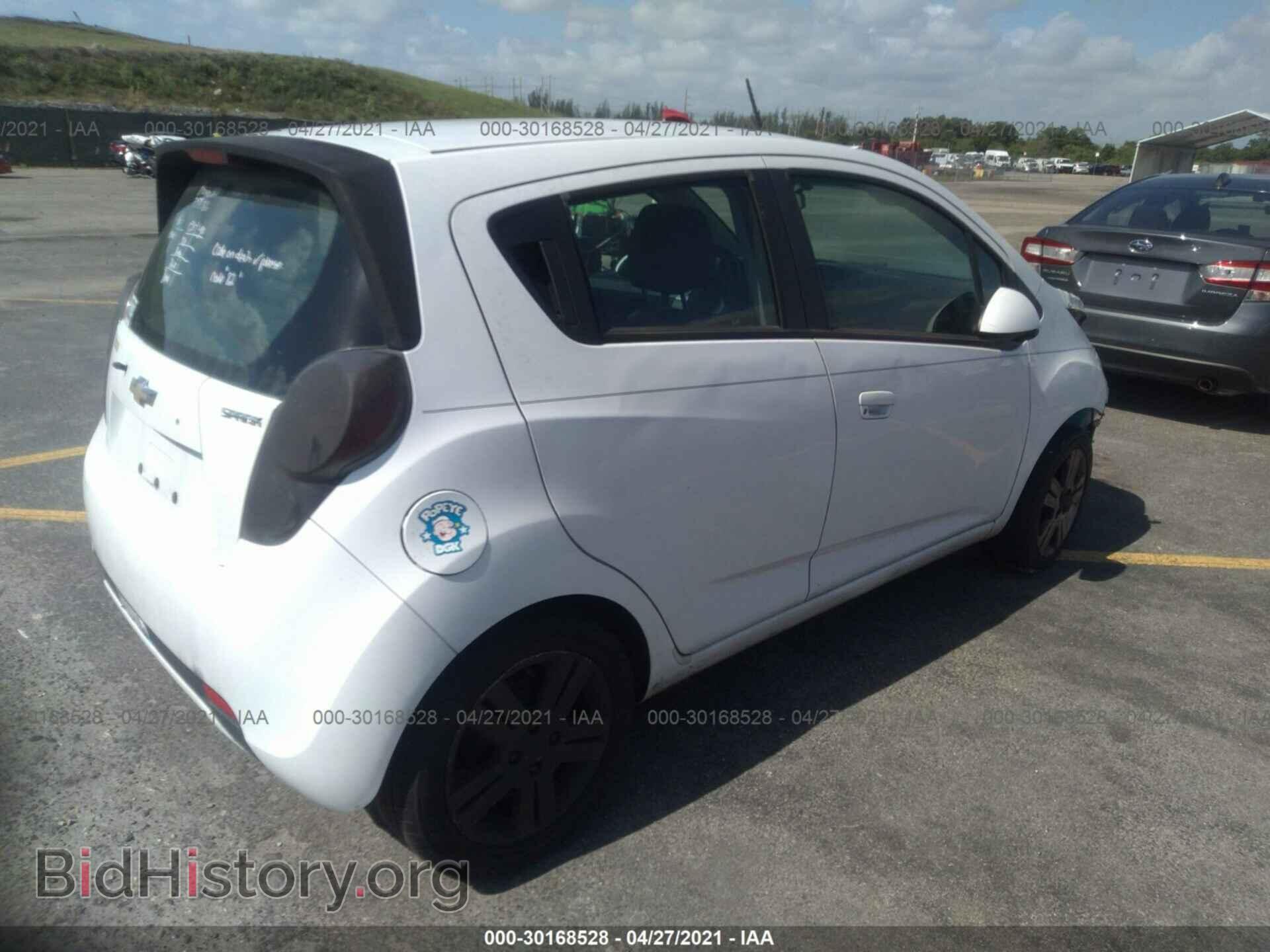 2014 CHEVROLET SPARK - VIN: KL8CD6S9XEC569579 - Фото 4
