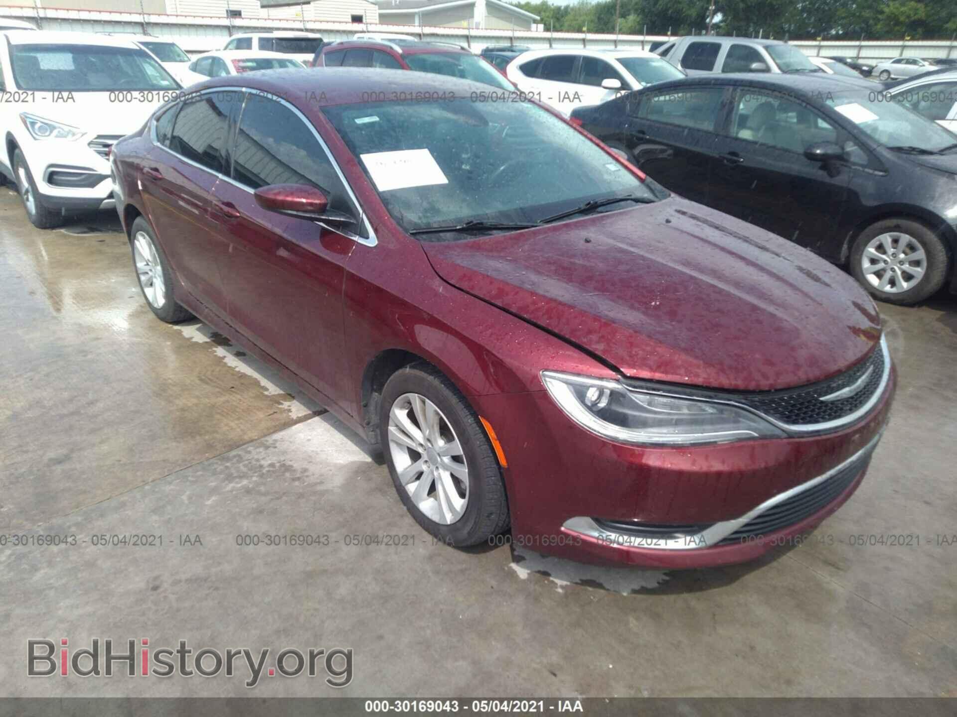 Фотография 1C3CCCAB7FN651535 - CHRYSLER 200 2015
