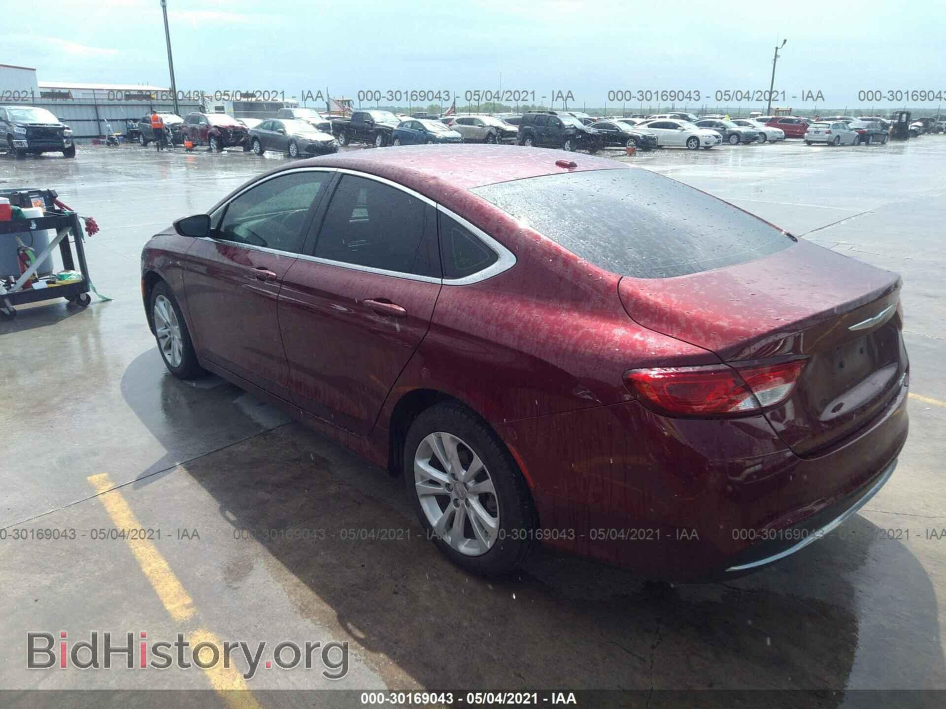 2015 CHRYSLER 200 - VIN: 1C3CCCAB7FN651535 - Фото 3