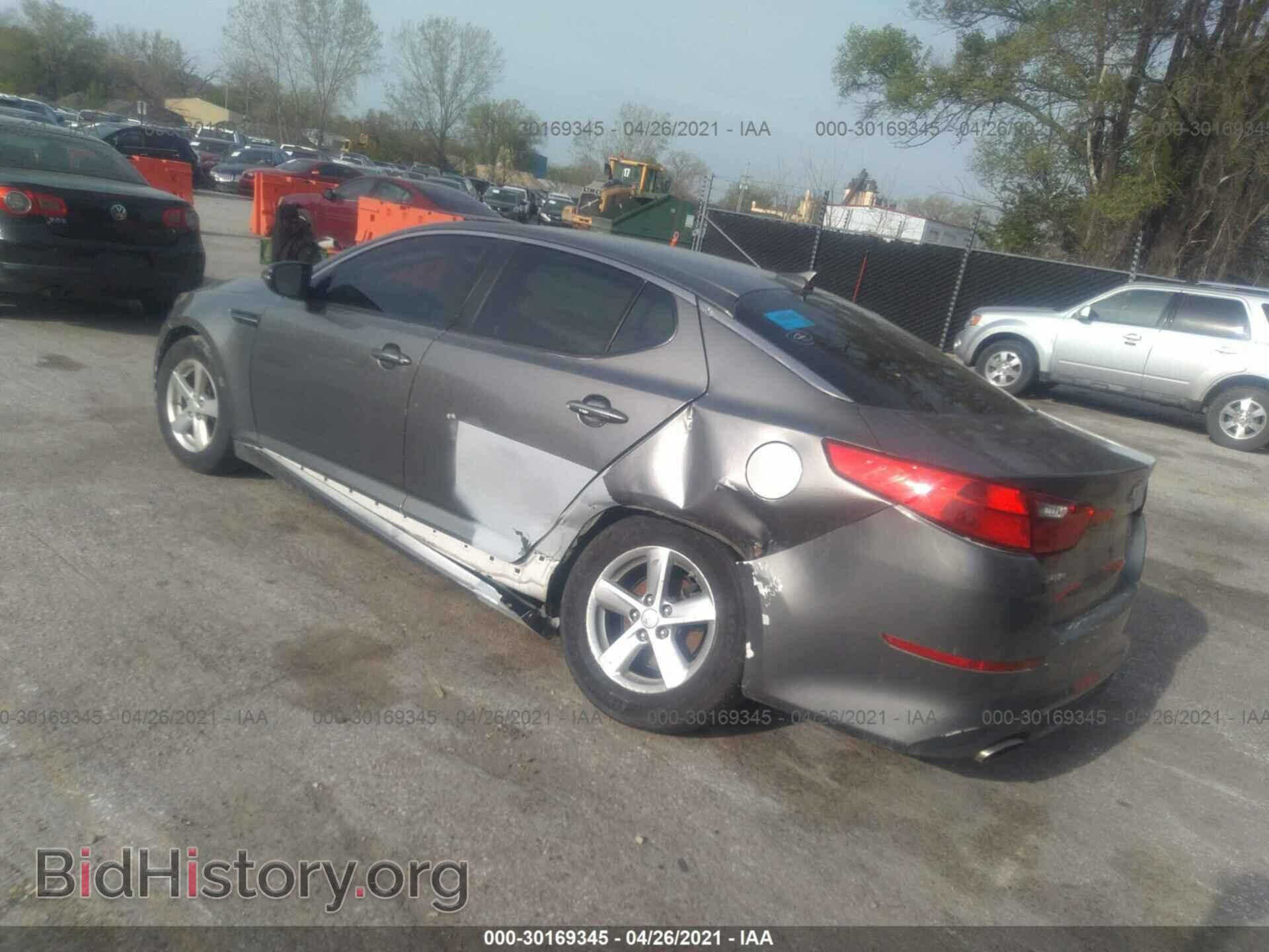 2015 KIA OPTIMA - VIN: KNAGM4A75F5563432 - Photo 3