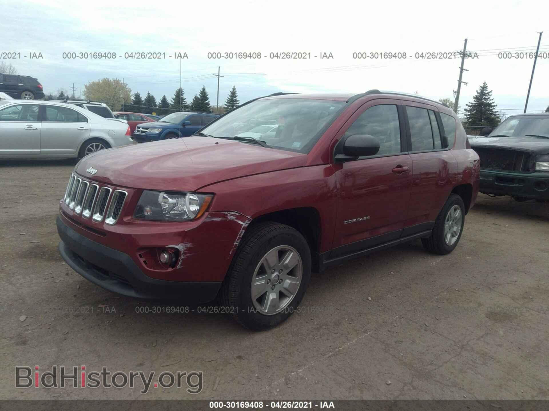 2015 JEEP COMPASS - VIN: 1C4NJCBA9FD149339 - Фото 2