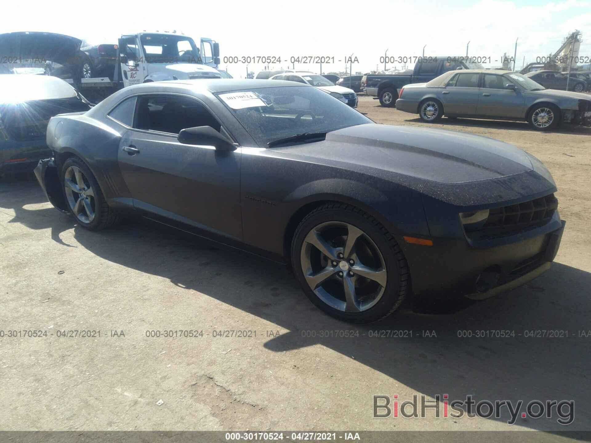 Photo 2G1FB1E39D9107002 - CHEVROLET CAMARO 2013