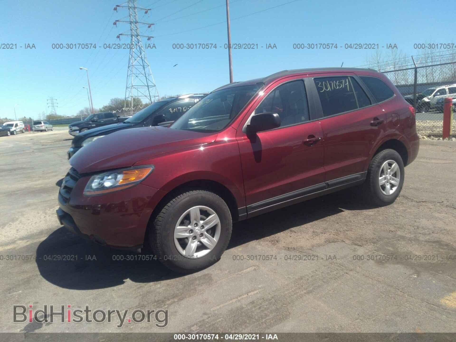 2009 HYUNDAI SANTA FE - VIN: 5NMSG13D19H270165 - Фото 2