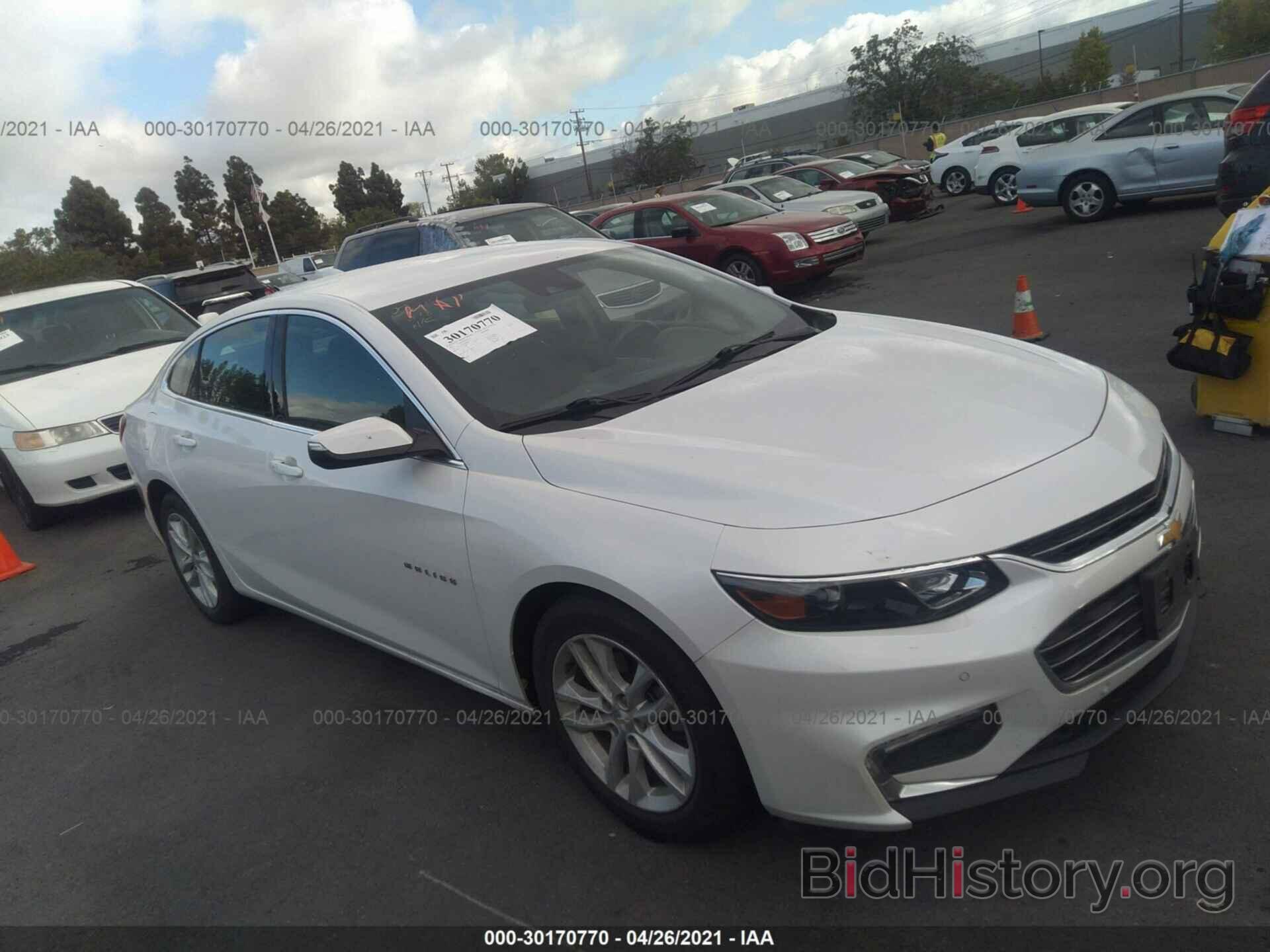 Photo 1G1ZJ5SUXHF161314 - CHEVROLET MALIBU 2017