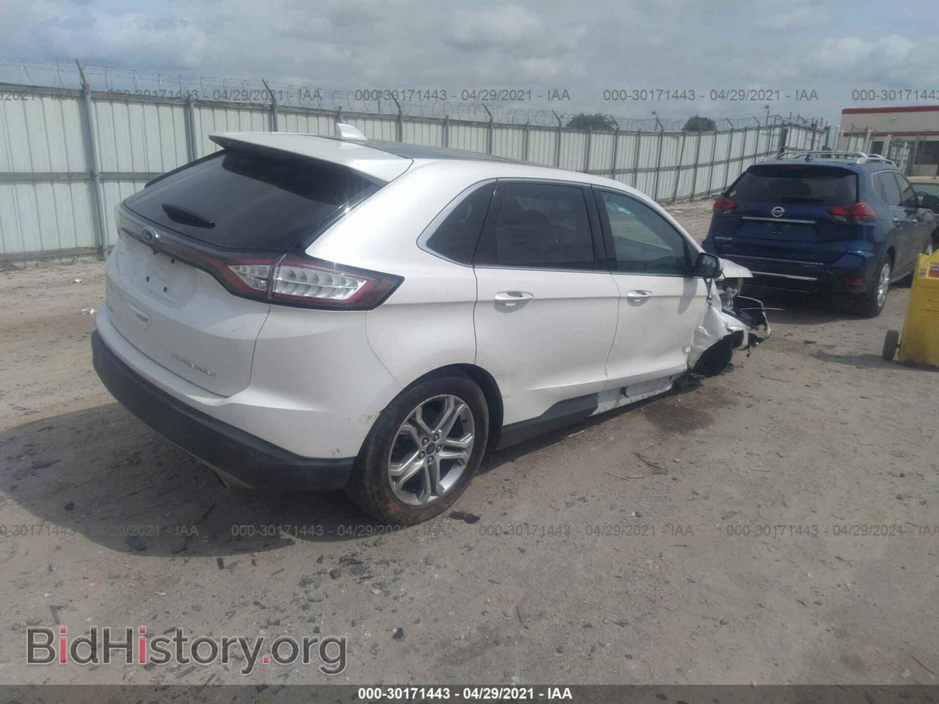 2015 FORD EDGE - VIN: 2FMPK3K89FBB70695 - Photo 4