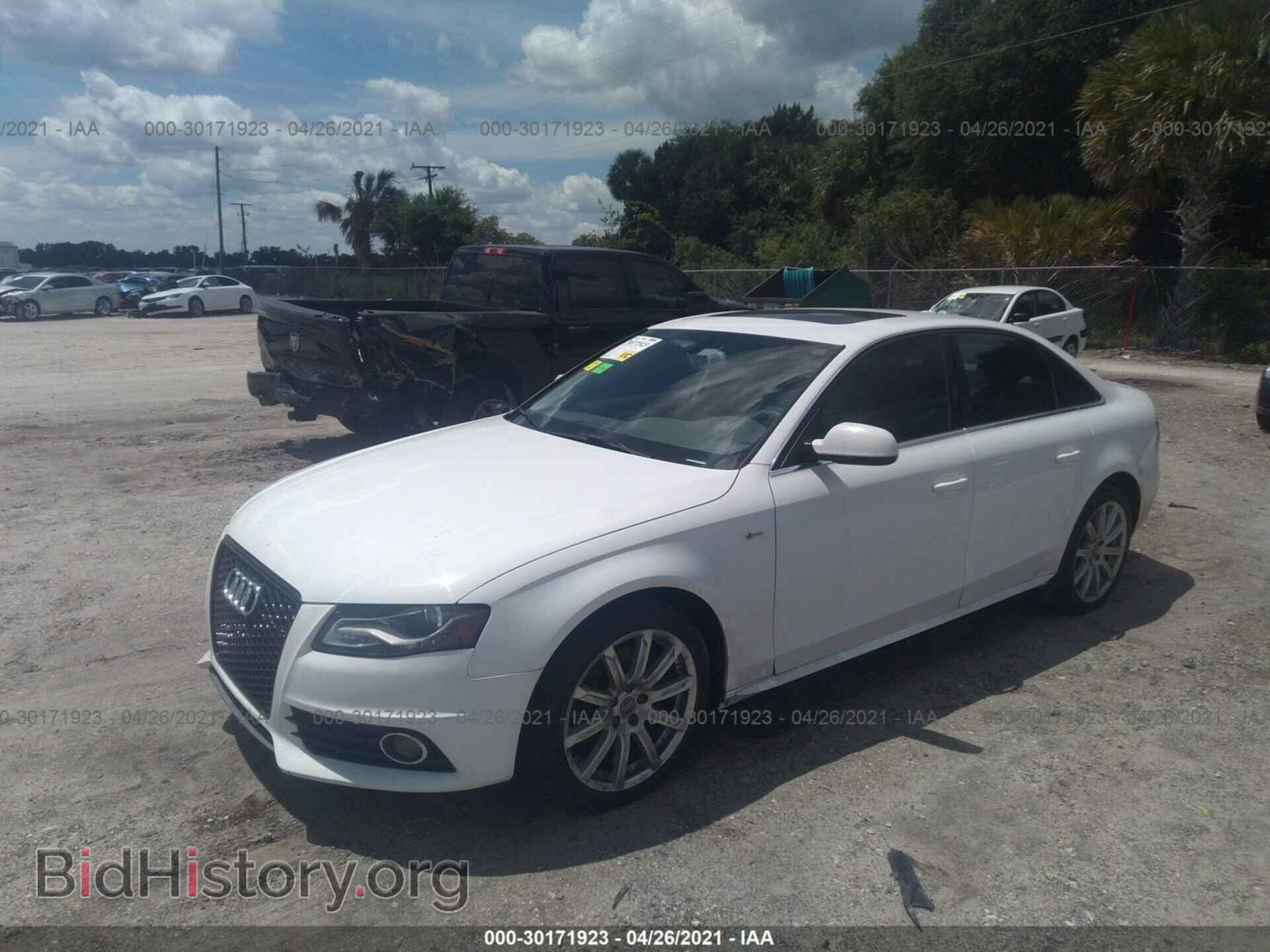 2012 AUDI A4 - VIN: WAUEFAFLXCN007957 - Фото 2