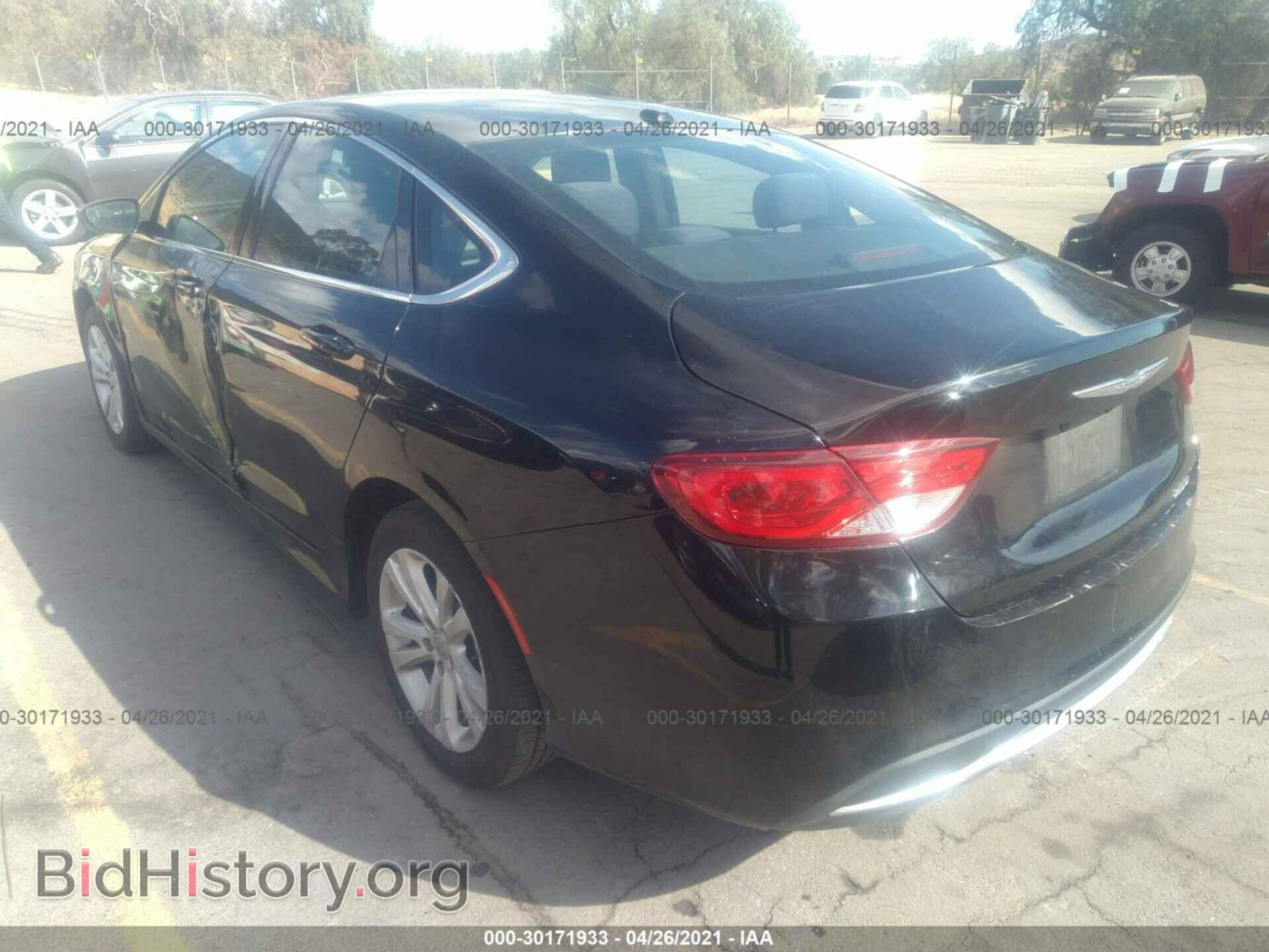2015 CHRYSLER 200 - VIN: 1C3CCCAB1FN675524 - Фото 3
