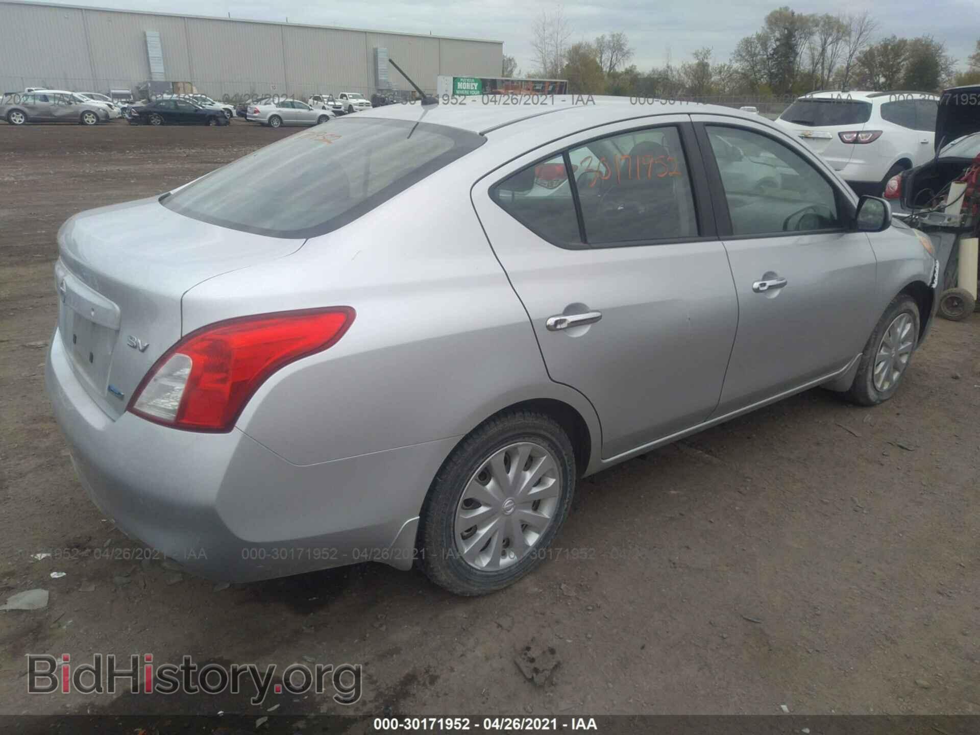 2012 NISSAN VERSA - VIN: 3N1CN7AP1CL864083 - Фото 4