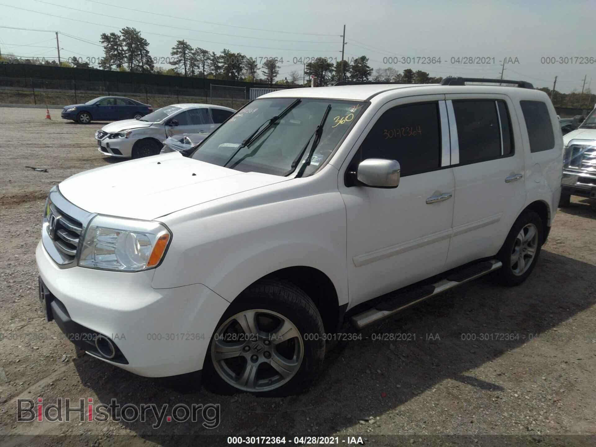 2014 HONDA PILOT - VIN: 5FNYF4H44EB046472 - Фото 2