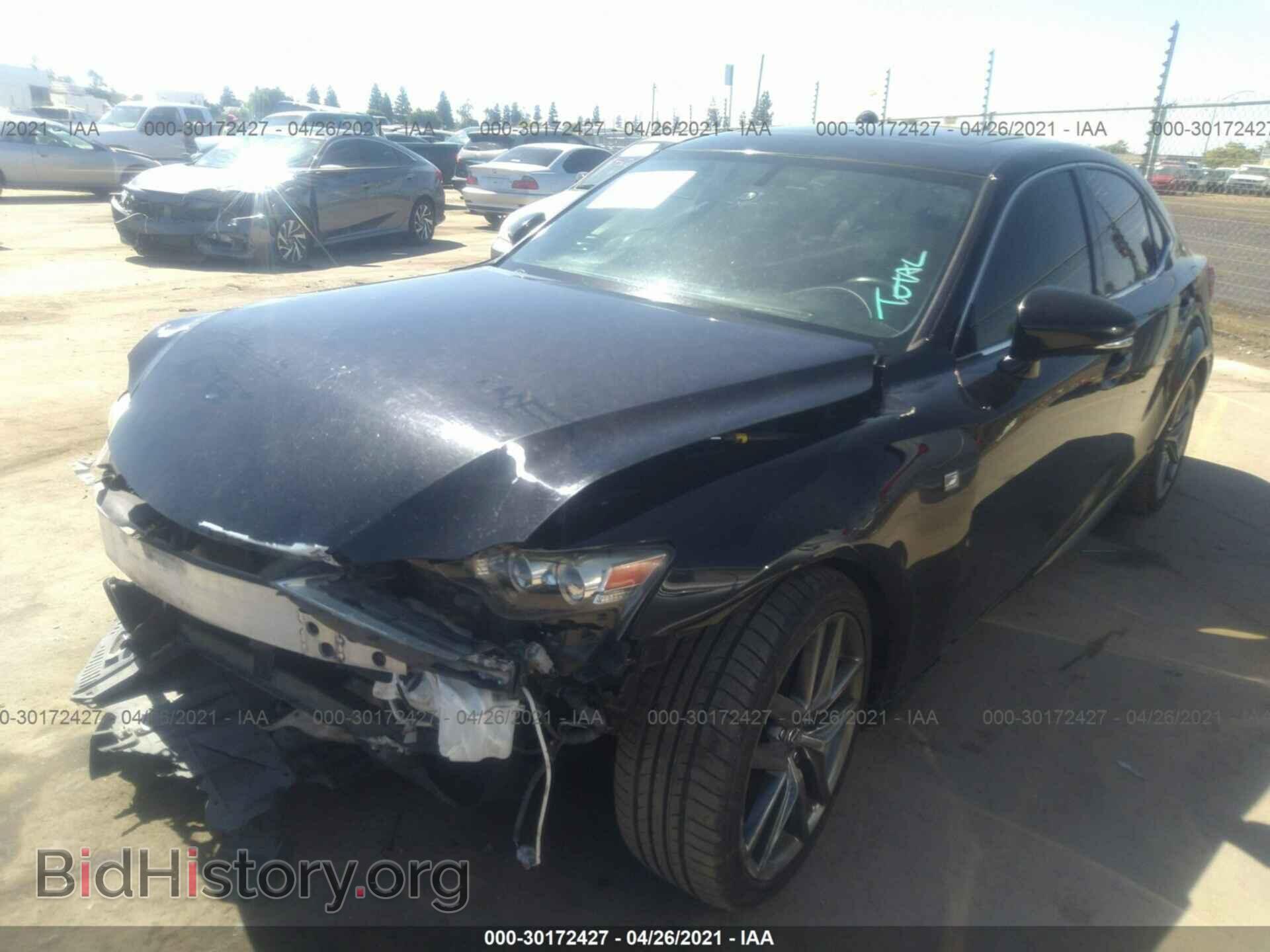 2014 LEXUS IS 350 - VIN: JTHBE1D21E5008693 - Фото 2
